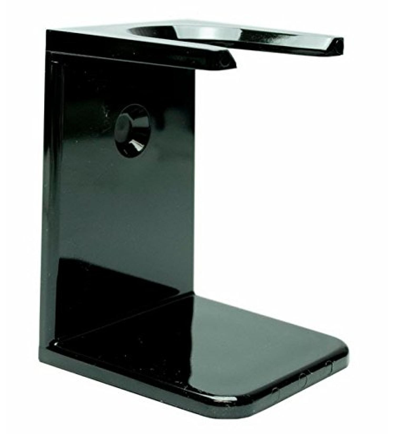 Golddachs shaving brush holder plastic black