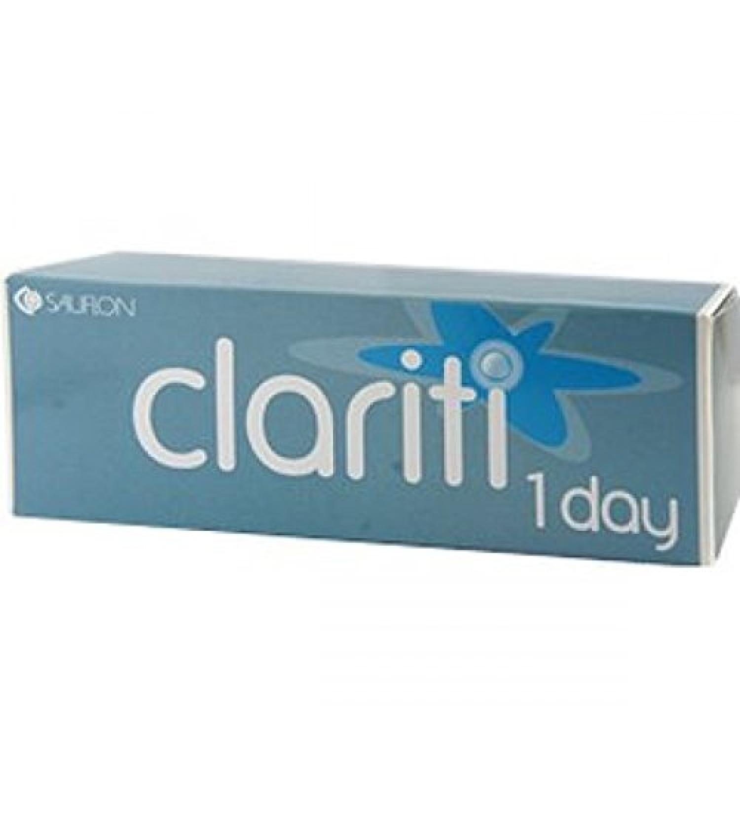 Sauflon contact lenses Clariti 1 Day - box of 30 (+1.25 / 8.6)