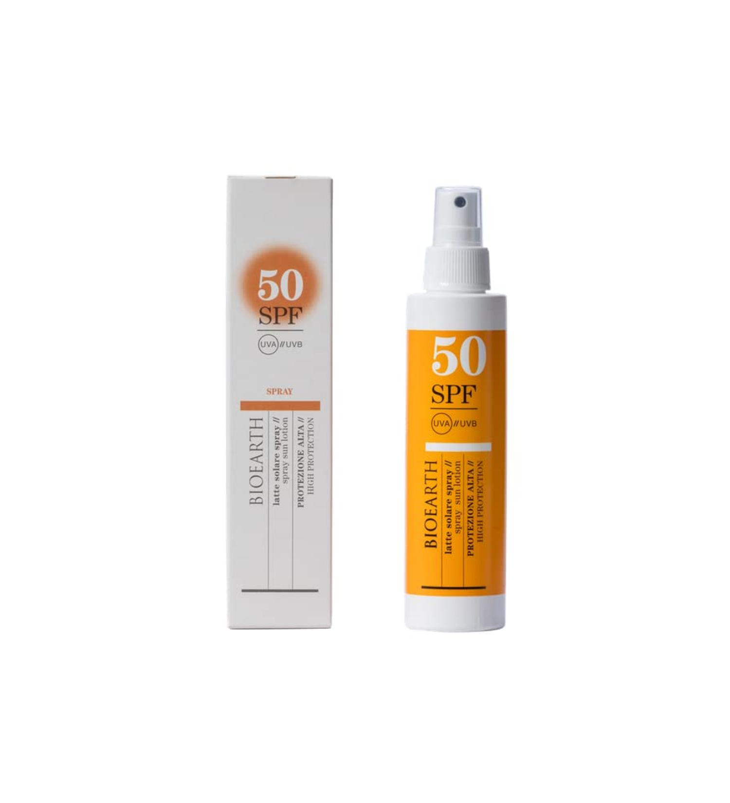 Sun Milk High Protection Spray 50 SPF 15 ml.