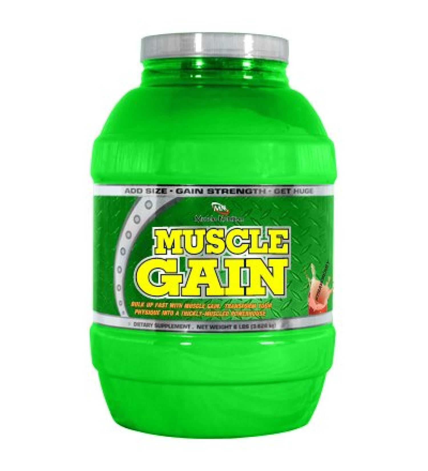 Muscle Gain Strawberry 8 Pound