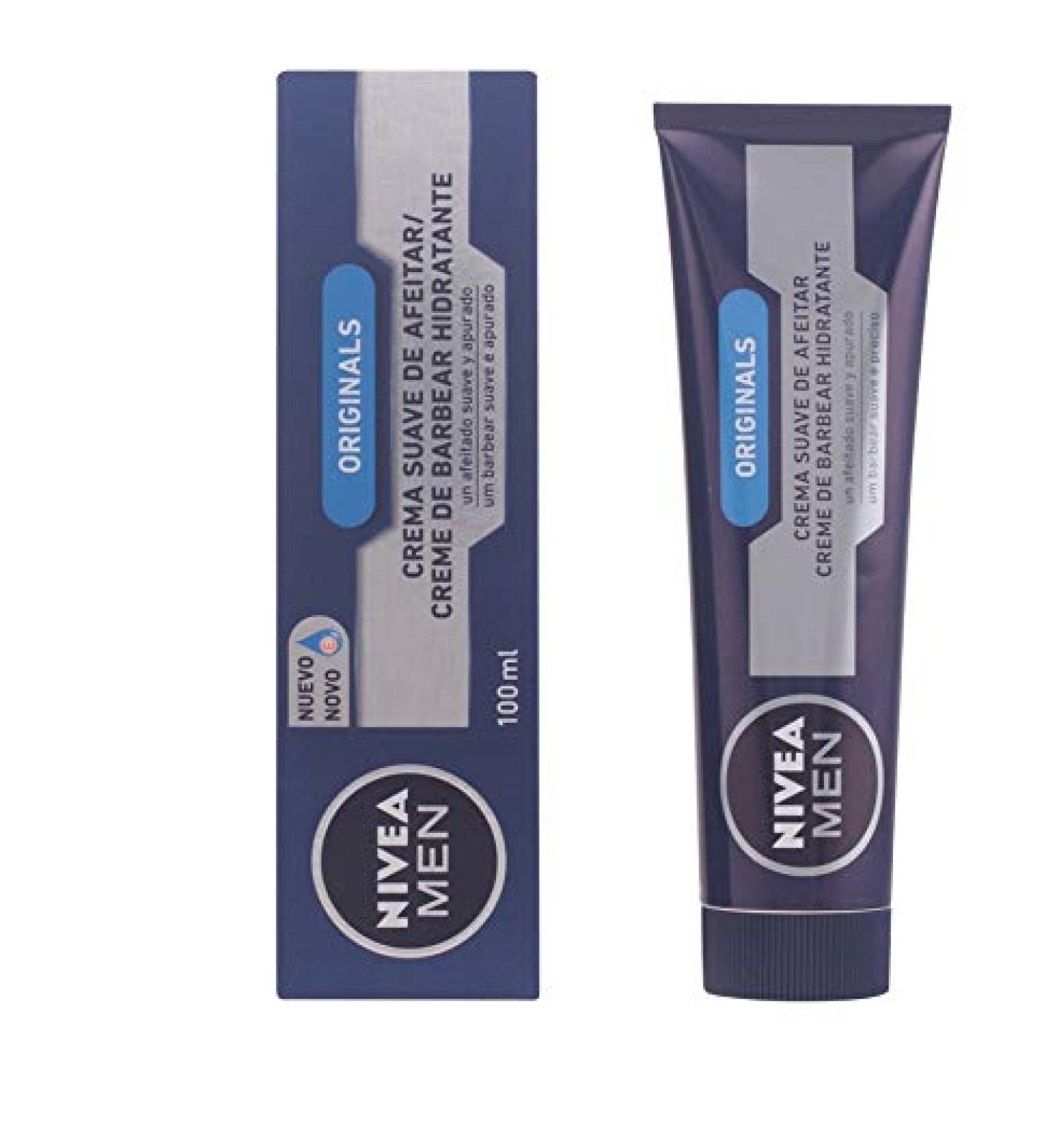 'Nivea Men Shaving Brush Cream – "Original – Pack of 6 x 100 ml)