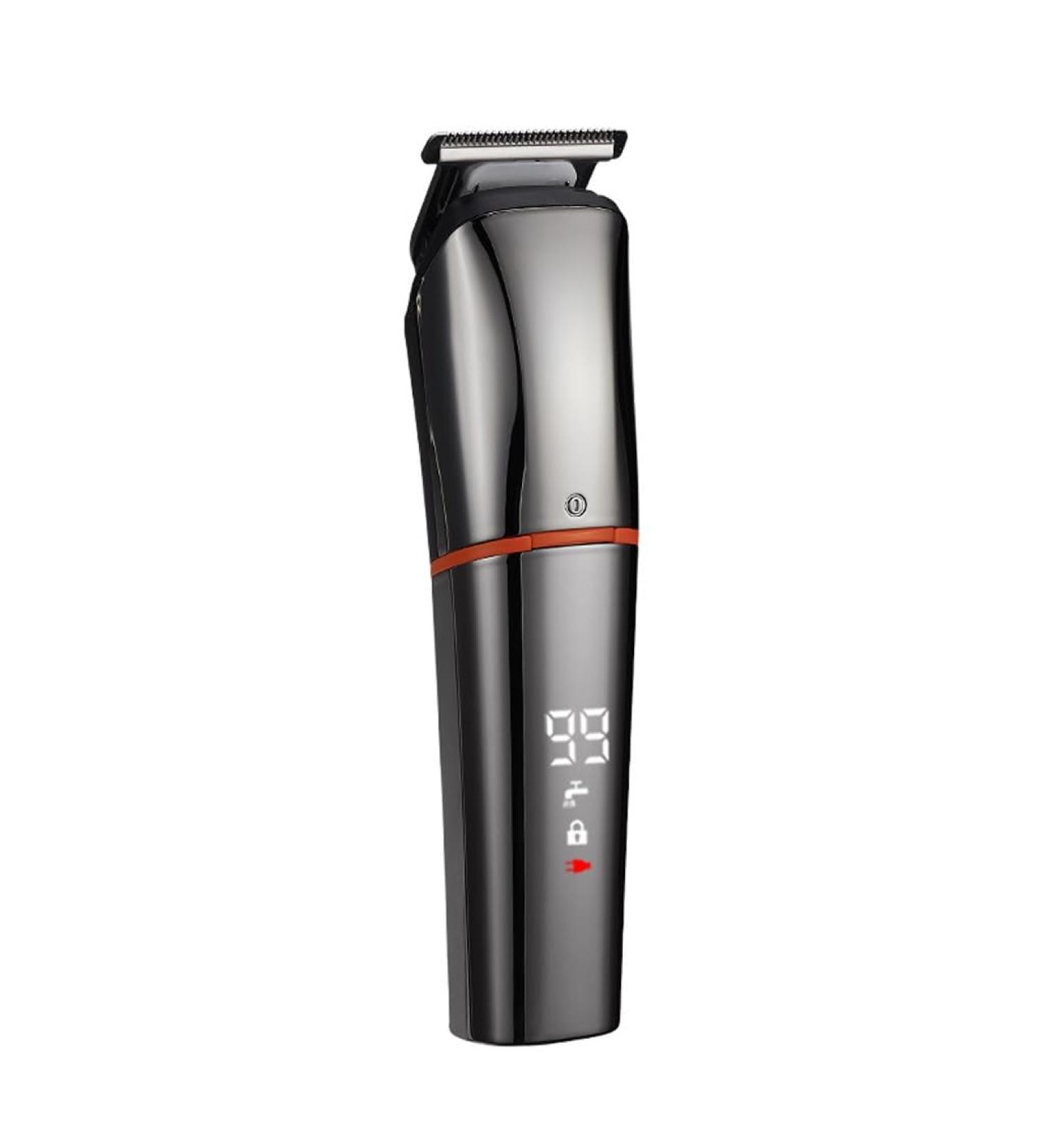 Buy Multifunctional Electric Hair Clipper with Digital Display - 160mm Gray | International Shipping Available - Buy Online on GoSupps.com