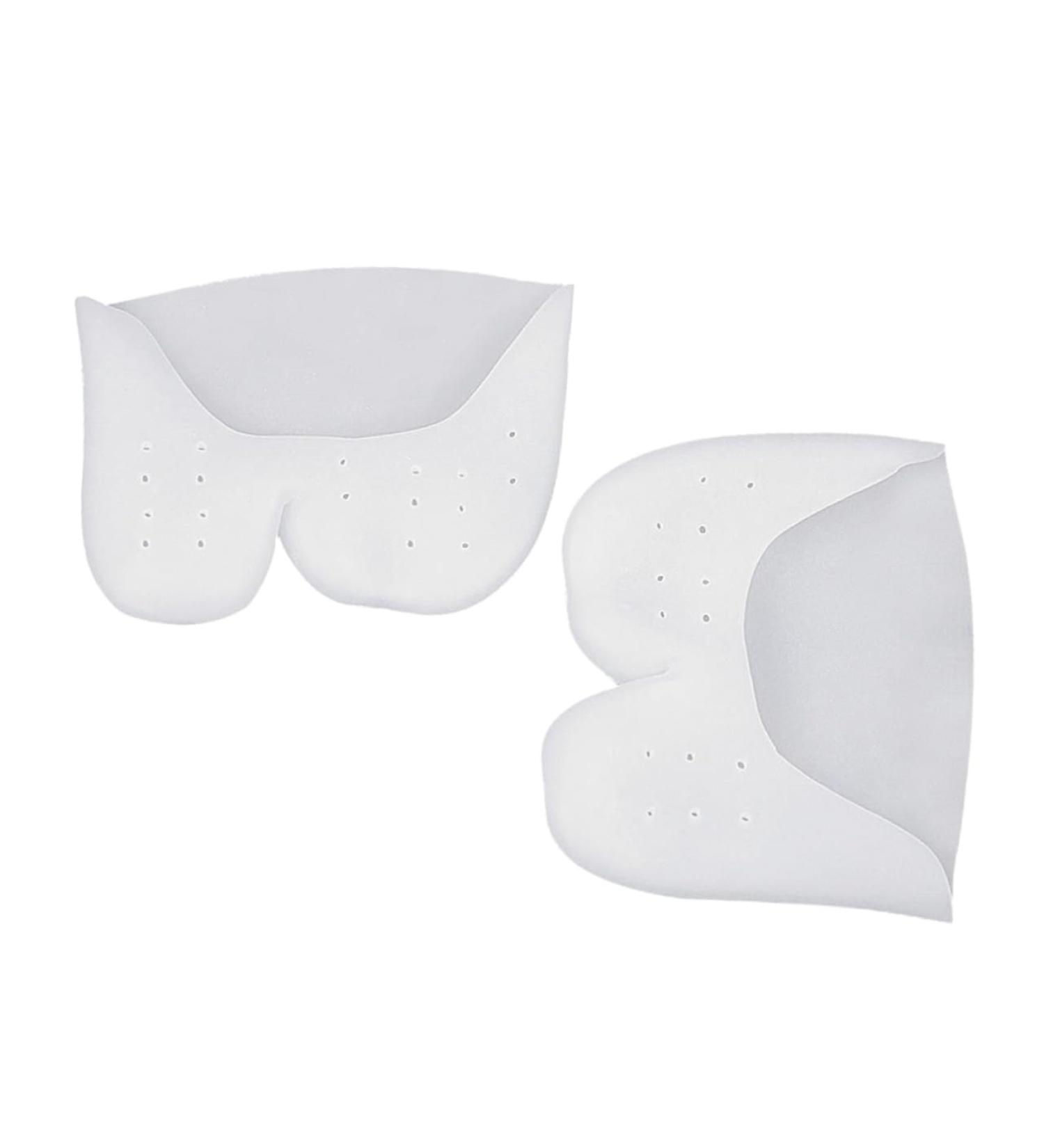 2 Pairs Gel Big Toe Caps - Soft Protective Toe Covers for Shoe Comfort and Pointe Cushion Support - Buy Online on GoSupps.com