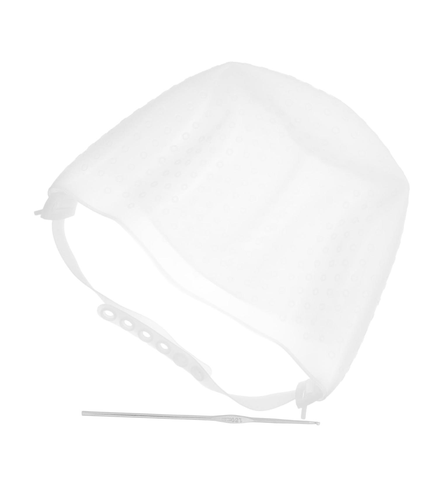 CALLARON Bonnet de Coloration R utilisable avec Crochet et Perforation Outil de Coloration Capillaire pour Usage Salon et Domestique - Buy Online on GoSupps.com