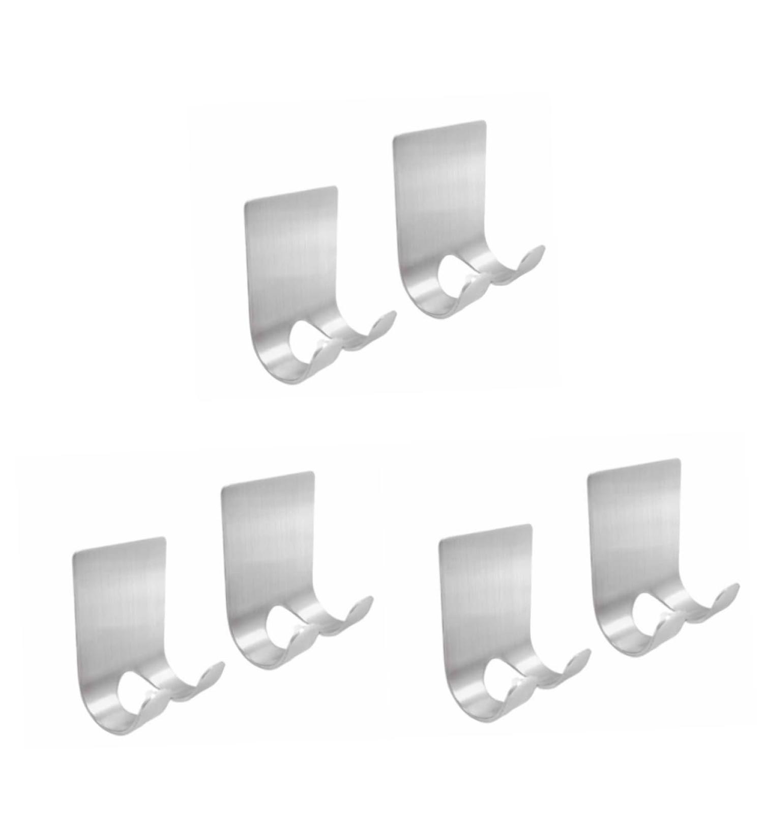 Cabilock 6-Piece Bathroom Hooks Set | Razor Organizer & Shower Plug Holder | Space-Saving Storage Solutions - Buy Online on GoSupps.com