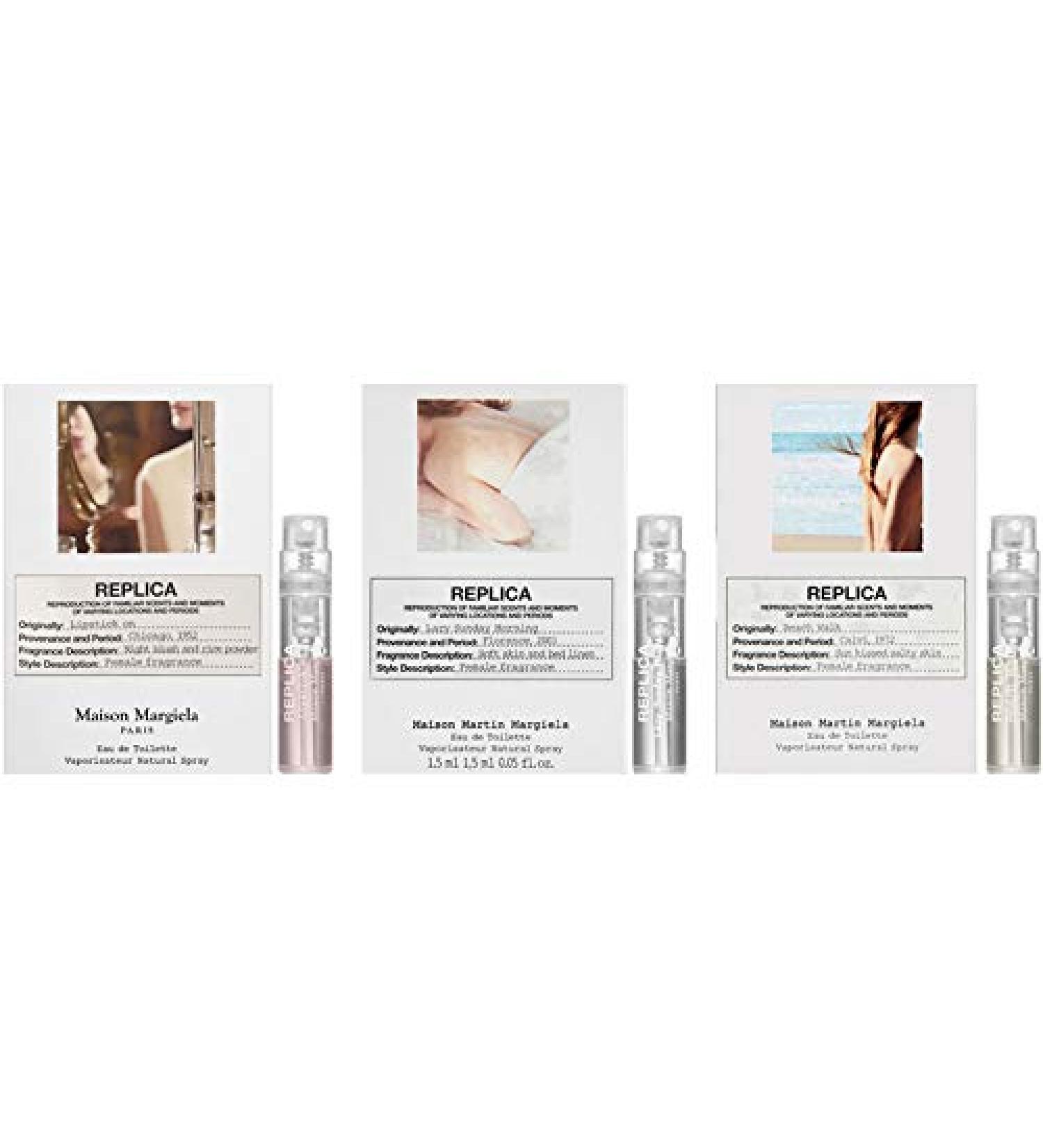 Maison Martin Margiela Eau de Toilette Replica Sample Trio 0.04 oz/1.2 ml each