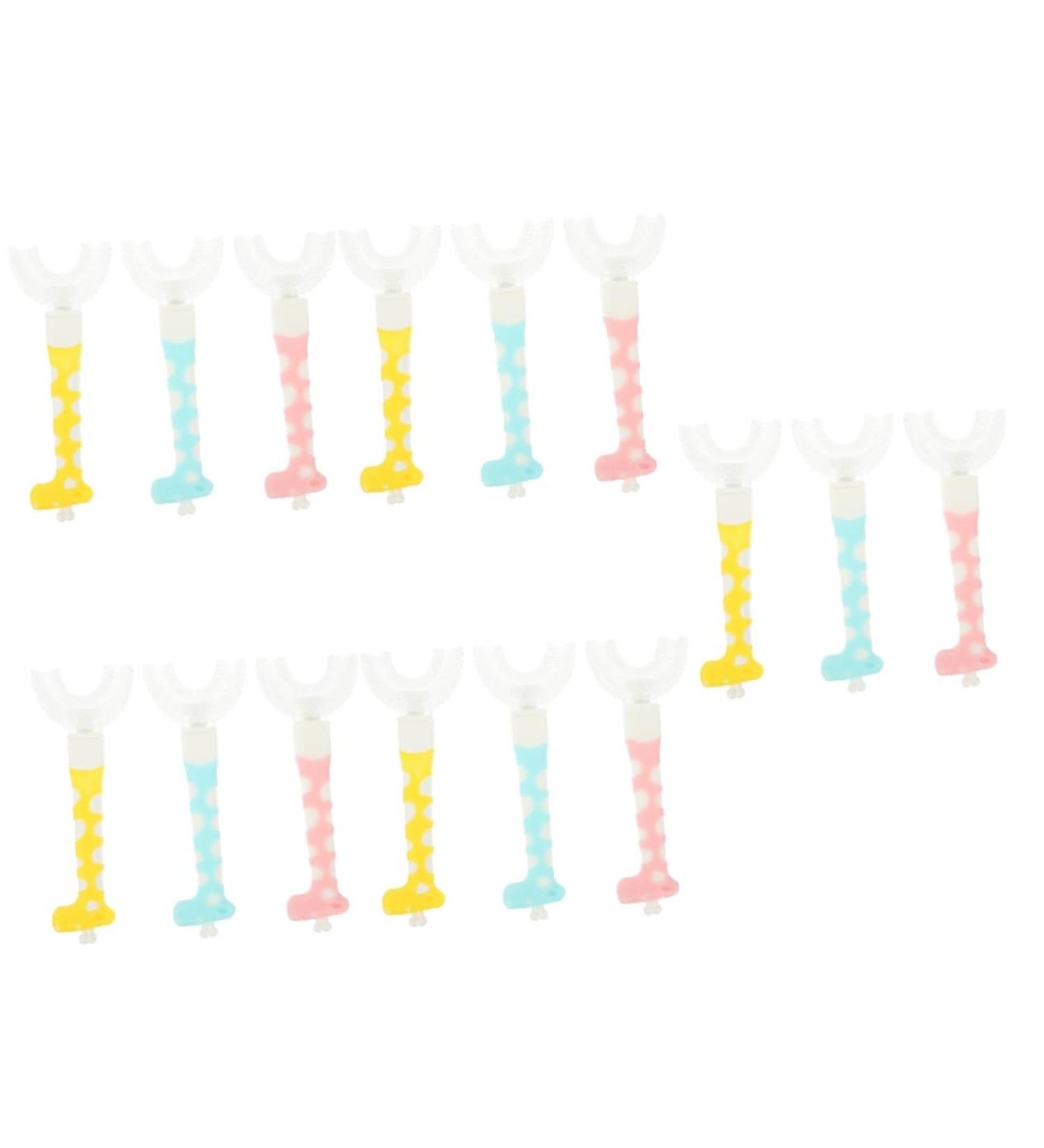 Beaupretty 15 StK Children's Manual Toothbrush - Safe & Effective Oral Care Tools for Kids | International Shipping Available - Buy Online on GoSupps.com