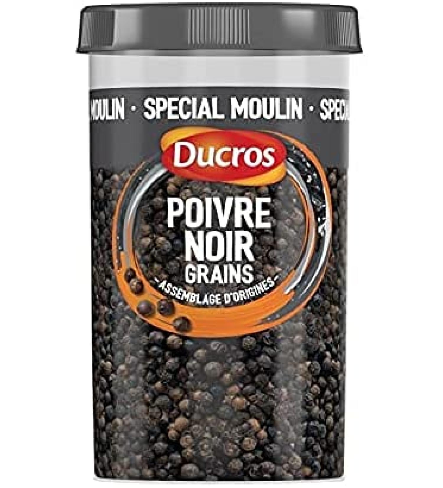 DUCROS - Poivre Noir Grains 90G - Lot De 2 - meilleure offre