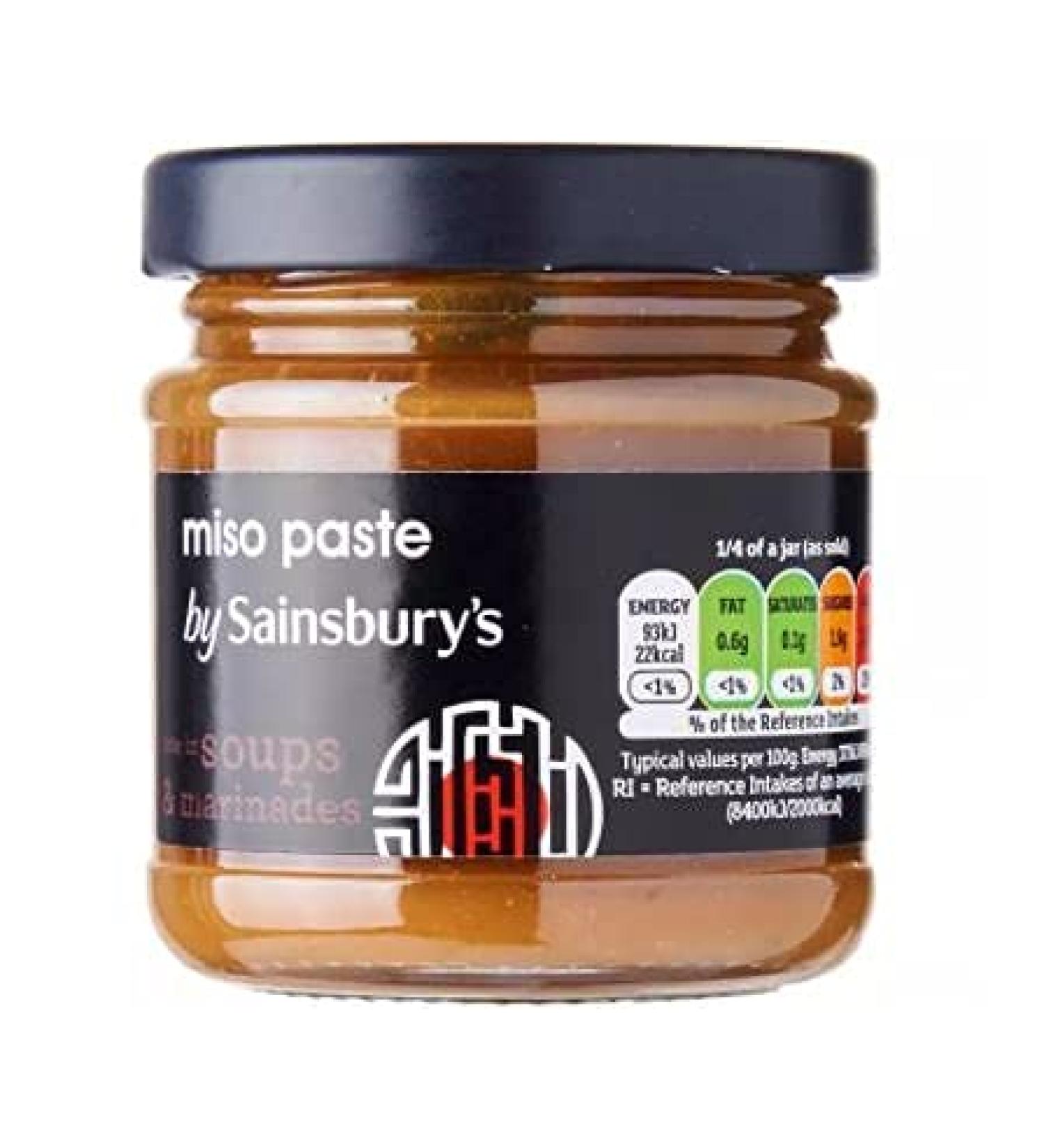  Sainsbury's Sainsbury's Miso Paste 100g Miso paste used in soups and marinades - Buy Online on GoSupps.com