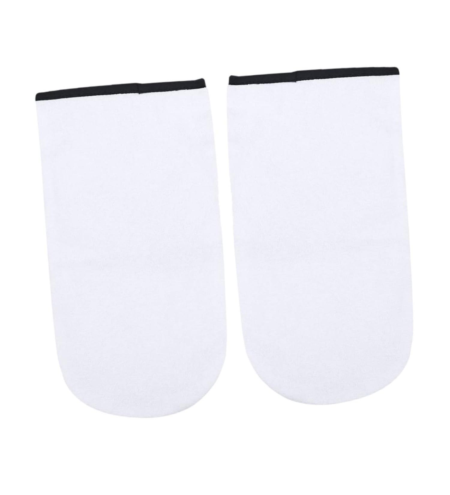 POPETPOP Moufles Hydratants Bain de Paraffine 2 Paires Taille Unique Isolants Thermiques pour Soin des Mains Spa Blanchissants Blancs - Buy Online on GoSupps.com