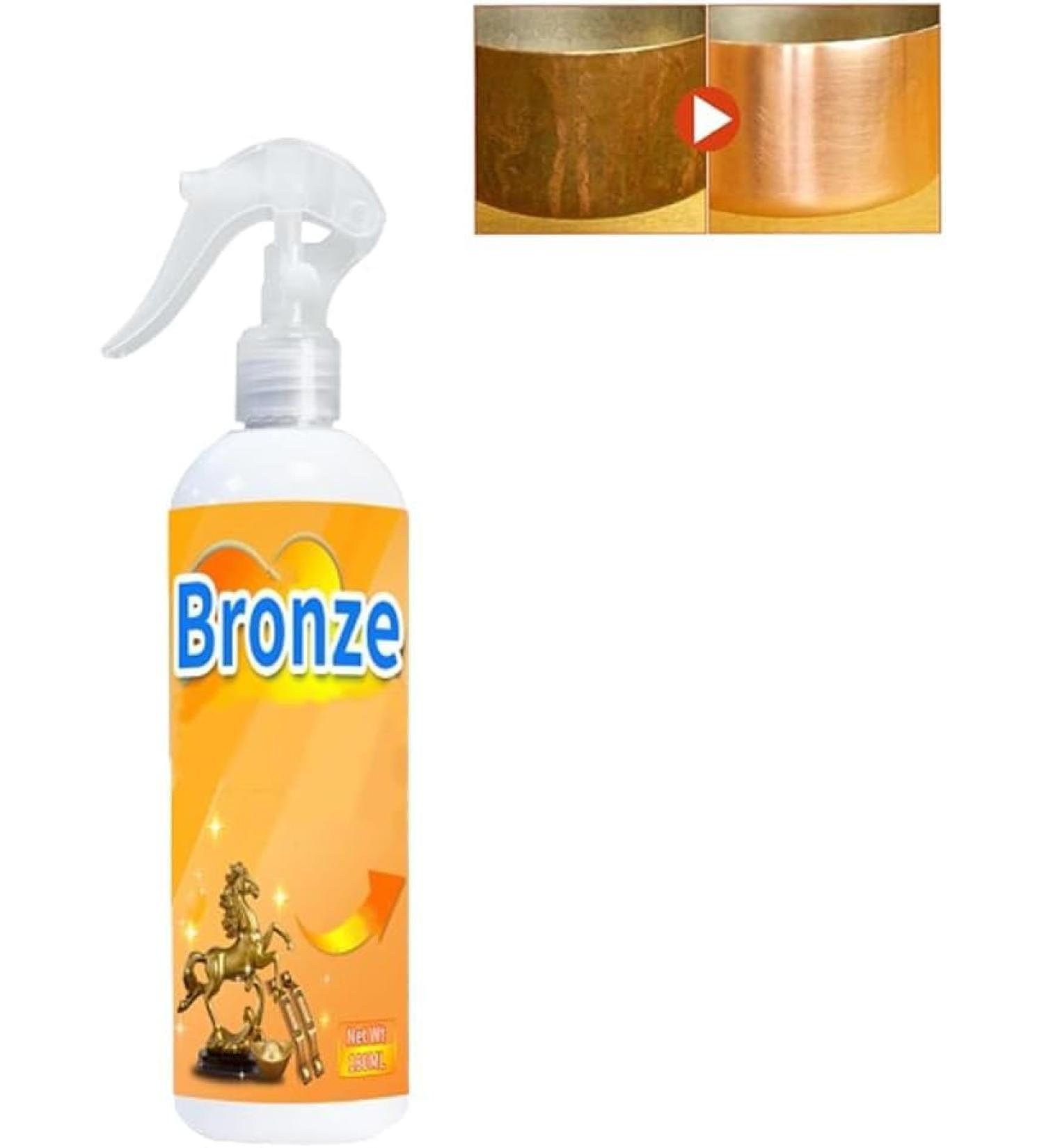 Cleaning Spray for Brass Brass Cleaner and Polish Spray Copper Cleaner and Polish for Pots and Pans Metal Cleaner and Rust Remover for Brass 1pcs - Buy Online on GoSupps.com