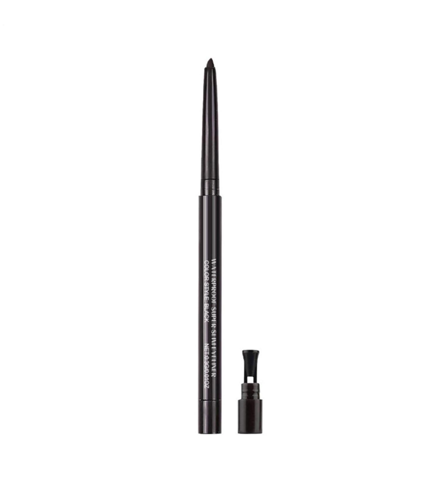 Eye pencil Long Lasting Water Resistant Makeup Eyeliner With Gel Texture Waterproof Eyeliner For Daily Use Eyebrow Definition Home Travel Women Professional Black - Buy Online on GoSupps.com
