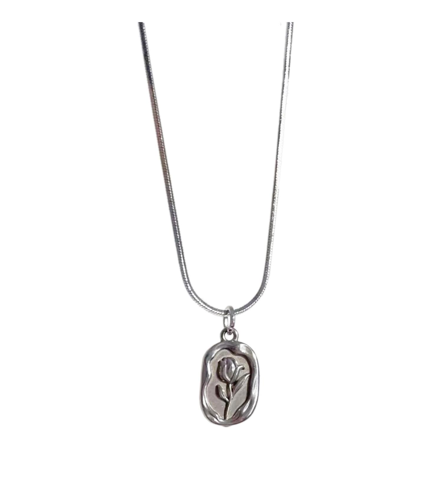 Oralgo Irregular Vintage Necklace for Women | Luxurious Collarbone Chain | Perfect for Parties Weddings & Valentine's Day - Buy Online on GoSupps.com