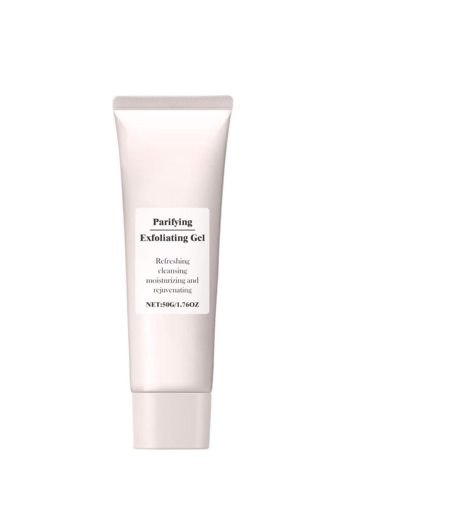 Exfoliating Gel for Face & Body - Gentle Peel Off Mask for Smooth Skin - Removes Dead Skin Cells Unclogs Pores - Vegan Cruelty-Free Natural Ingredients (1.76 Fl Oz) - Buy Online on GoSupps.com
