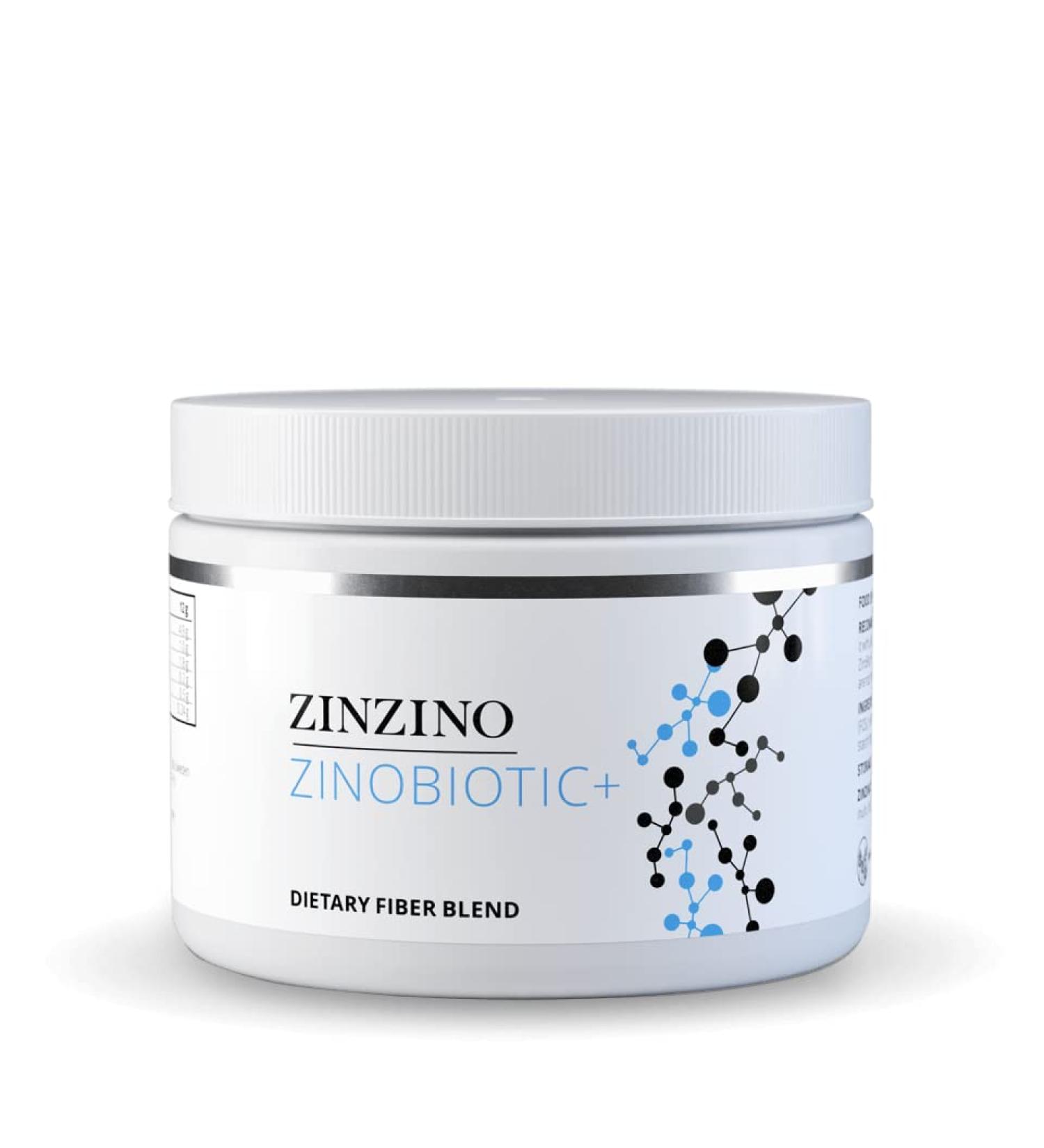 Zinzino Zinobiotic+ Fiber Powder | Multi Fiber Complex for Intestinal Health & Bloating Relief - 180g - Buy Online on GoSupps.com