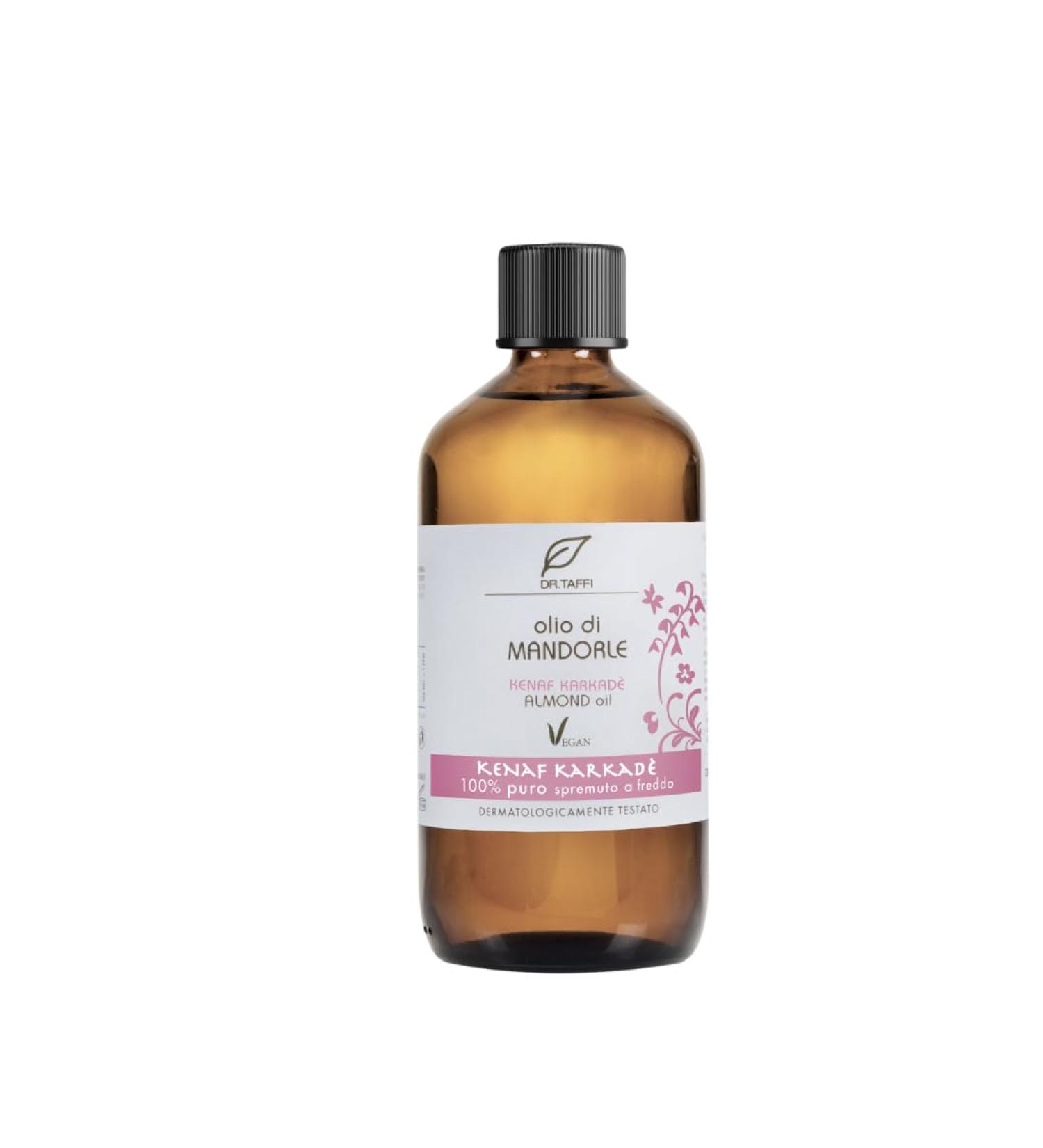 Dr.Taffi Huile d'amande douce Kenaf Carcadade 250 ml pour la peau et les cheveux - Buy Online on GoSupps.com
