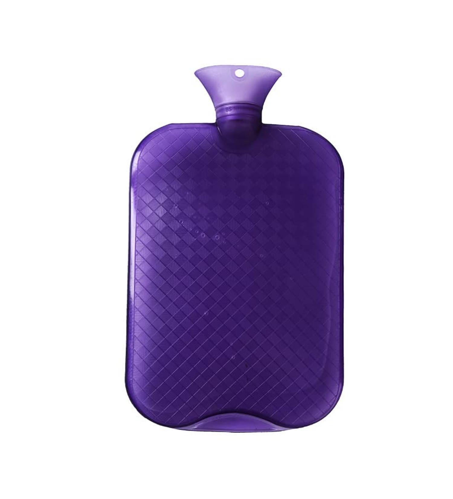 MYAMIA 3L Hot Water Bottle - PVC Winter Hand & Foot Warmer - Purple | International Shipping Available - Buy Online on GoSupps.com