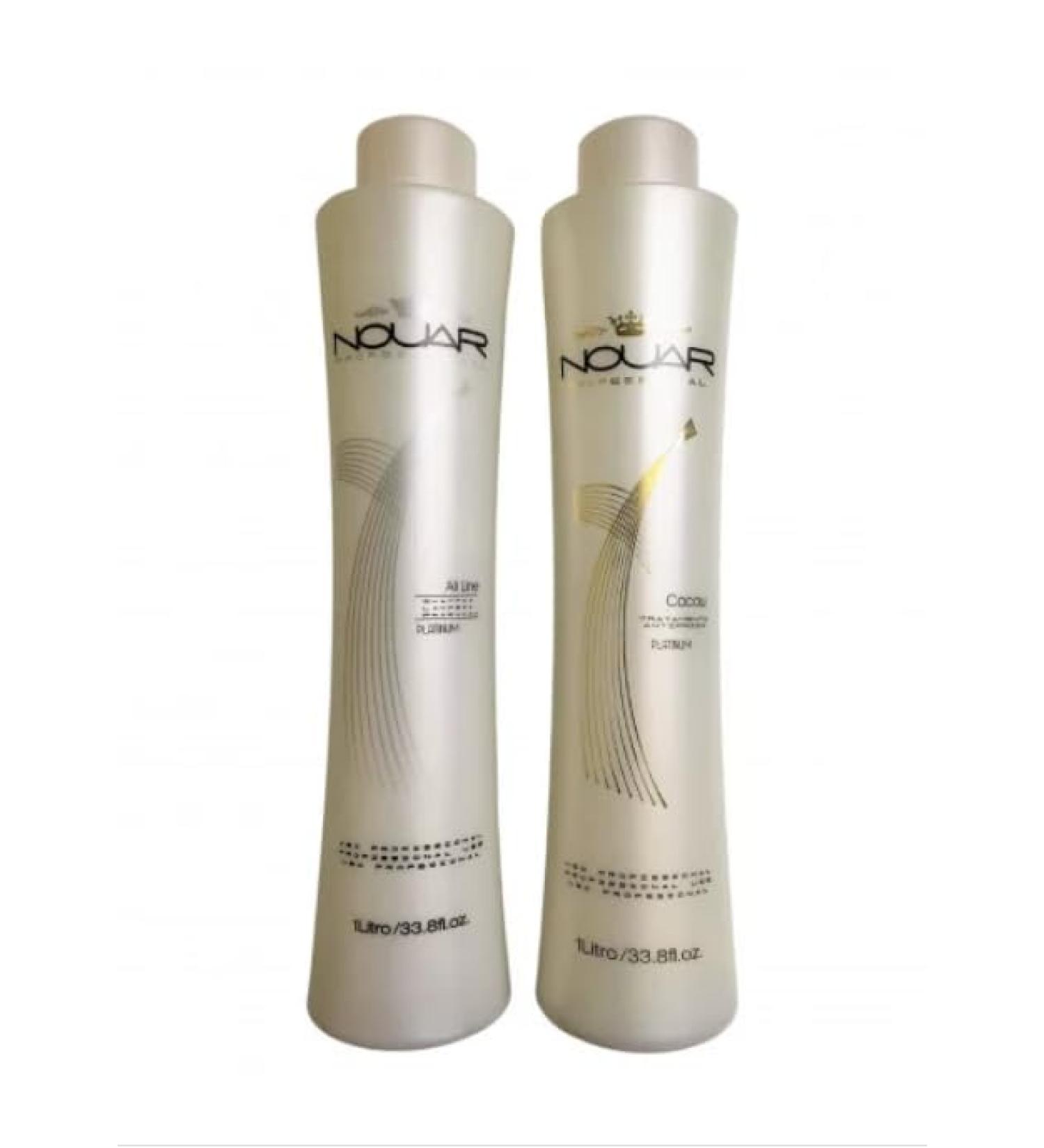 Smoothing Nouar Cacau 1L Shampoo and 1L Treatment - Buy Online on GoSupps.com
