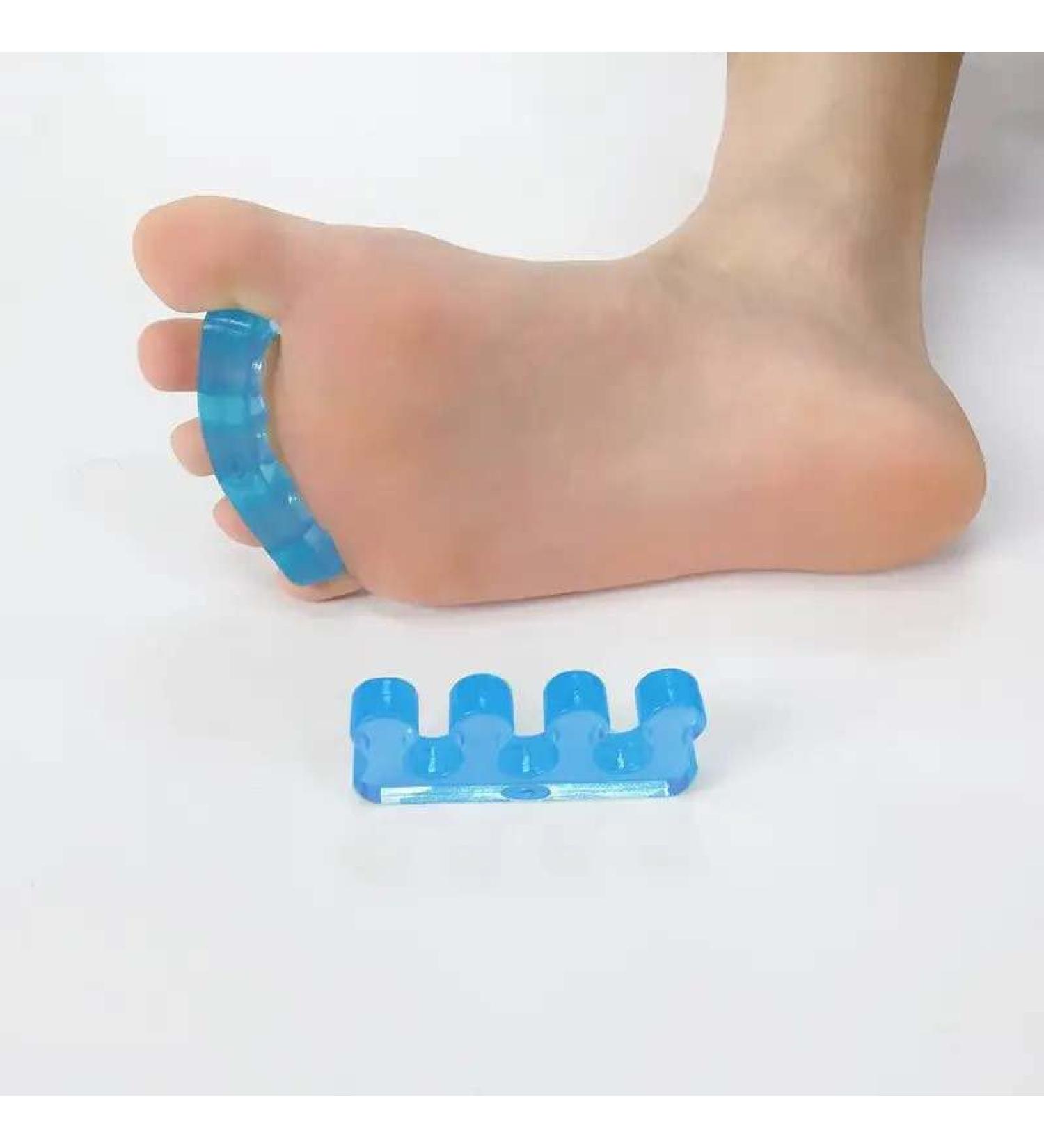 KG Blue Gel Toe Separator & Nail Polish Separator Pedicure Kit | Foot Stretcher & Spacer for Stress Relief | Bunion Corrector & Pain Relief | 2 Piece Set for Women & Men - Buy Online on GoSupps.com