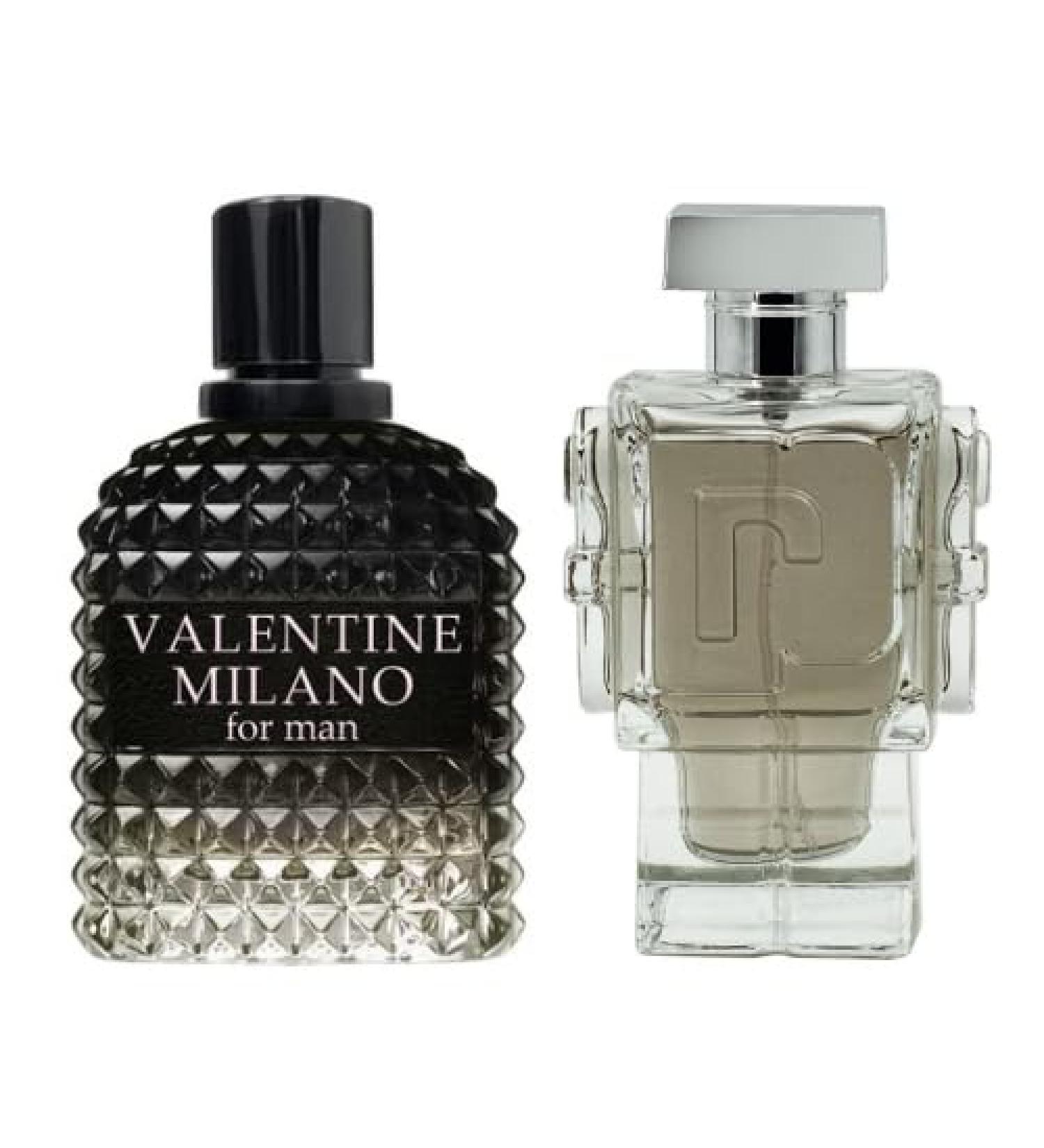 Valentine Milano for Men (EDP) & Robot Cologne for Men (EDT) Warm Masculine Scent for Daily Use Casual Men's Cologne 3.4oz/100ml (Pack of 2) - Buy Online on GoSupps.com