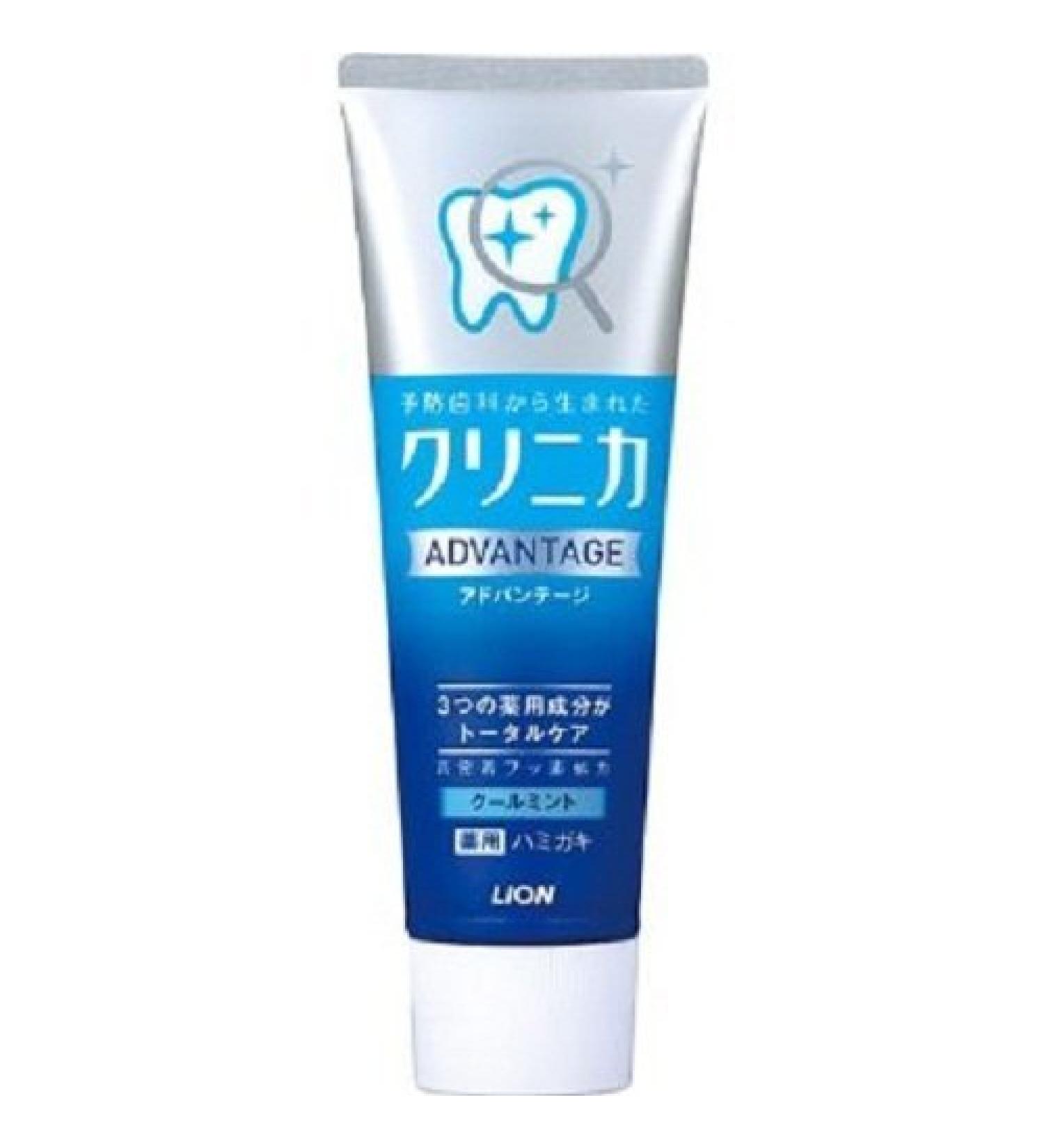 Tooth Care Toothpaste Lion Clinica Advantage 130g - Cool Mint(Green tea Set)