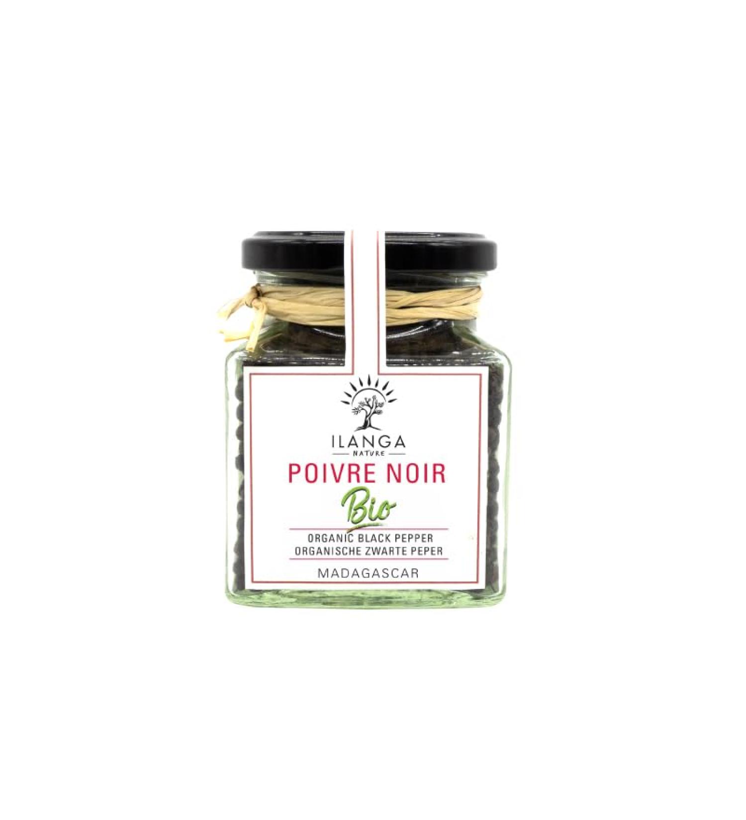 Black peppercorns 150g ORGANIC - Ilanga Nature - Madagascar - Buy Online on GoSupps.com