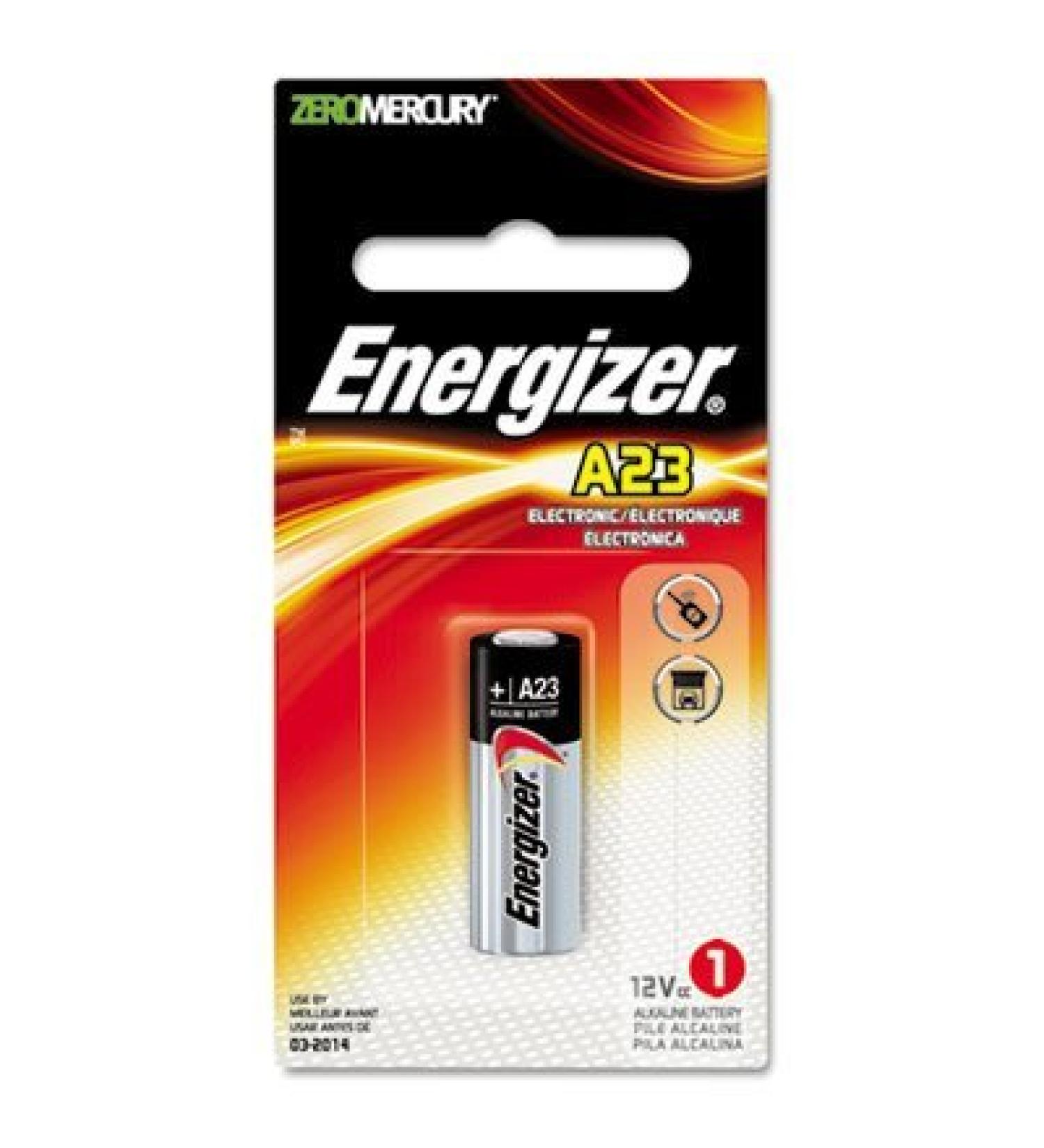 Energizer Watch/Electronic Battery Alkaline A23 12V MercFree