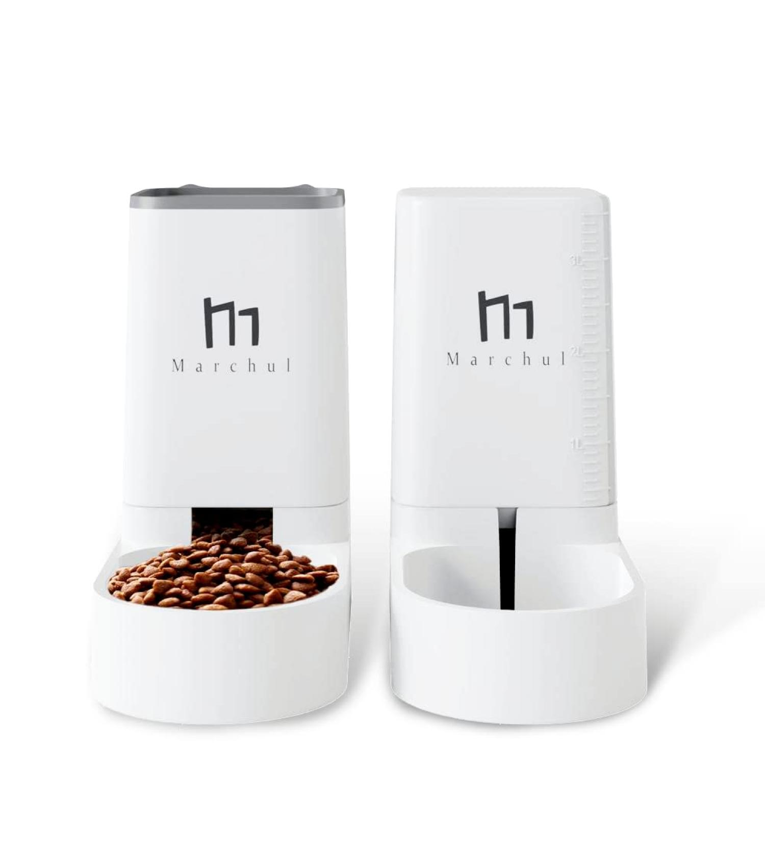 Self-Dispensing Cat Dog Feeder and Waterer for Convenient Pet Care - Buy Online on GoSupps.com