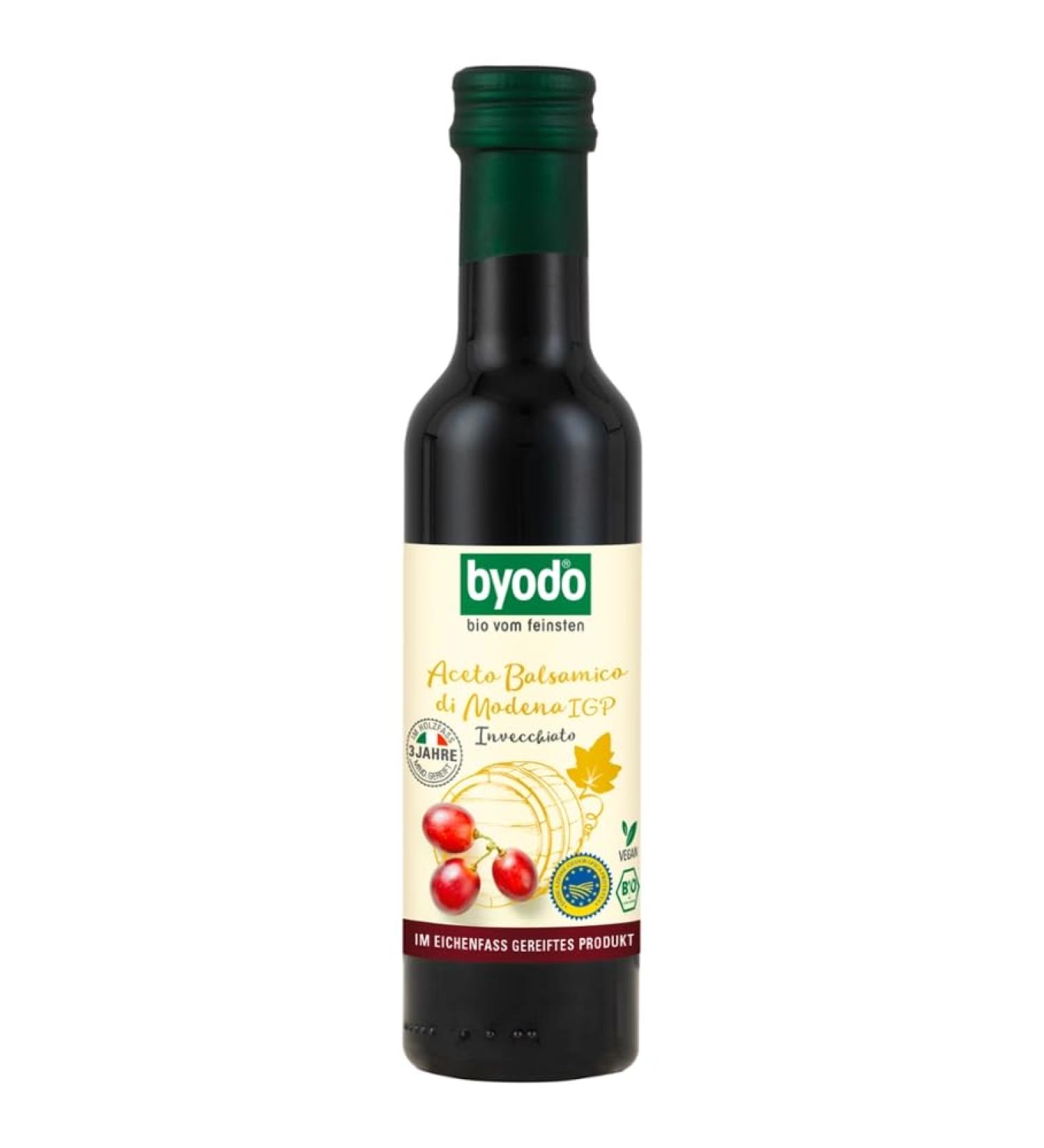 Byodo Balsamic Vinegar of Modena Bio 250 ml - Pack of 2 - Buy Online on GoSupps.com