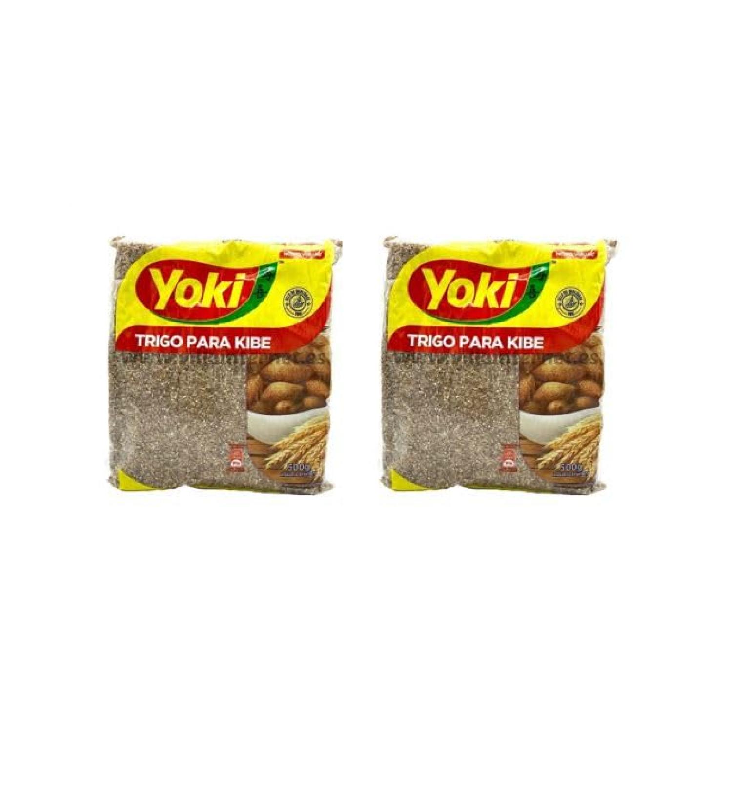 Pack of 2 Yoki wheat for kibe 100% vegetable - 500 g!