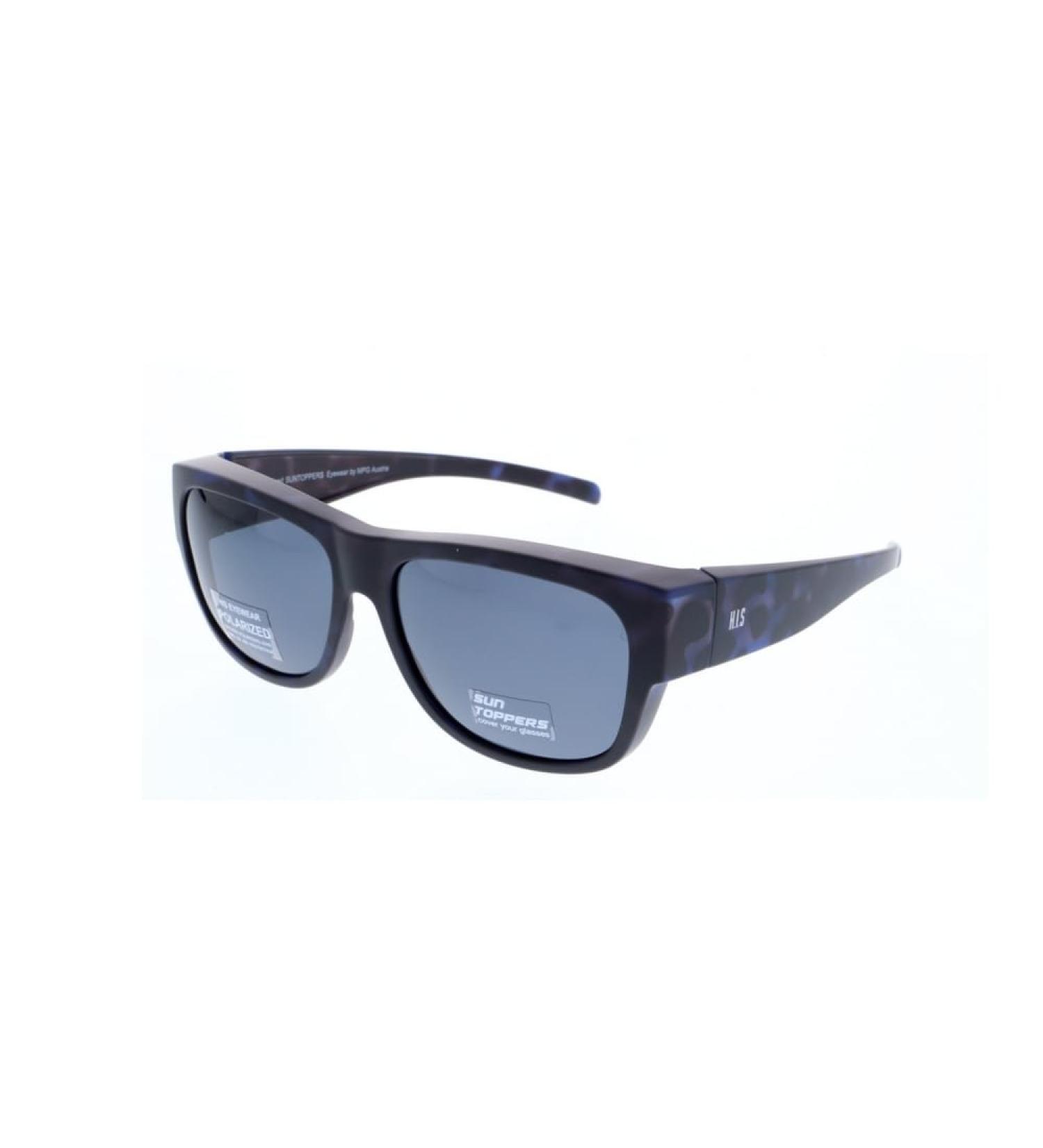 HIS Polarized HP79100 - Sunglasses havana blue / 0 diopters