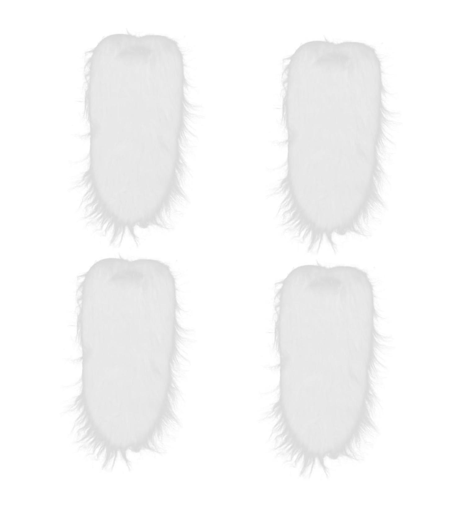 Beavorty 4 Pi ces barbe simul e v ronique fantaisie homme fausses moustaches magicien doubler fausse moustache barbe de cosplay de performance Tissus en peluche blanche - Buy Online on GoSupps.com