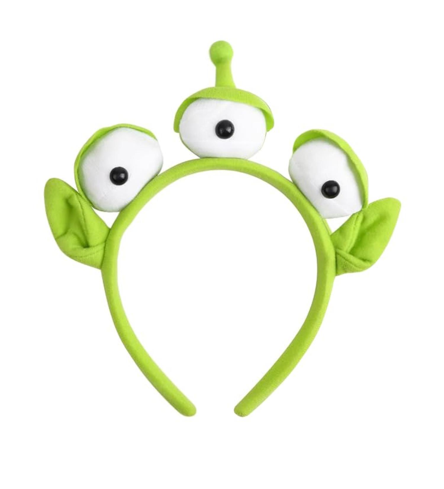 Three-Eyed Headband Alien Headband Three Eyed Alien Headband Cute Eyes Headbands Alien Ears Costume Funny Headwear for Cosplay Halloween Party Taking Photos Face Wash Makeup - Buy Online on GoSupps.com