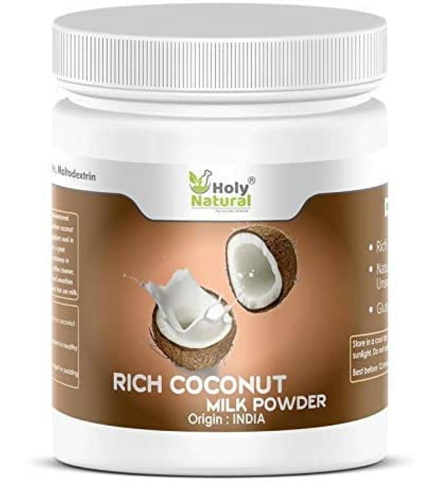 ORGANIZE AOZA Holy Natural The Miracle of World Rich Coconut Milk Powder 400 GM - Buy Online on GoSupps.com