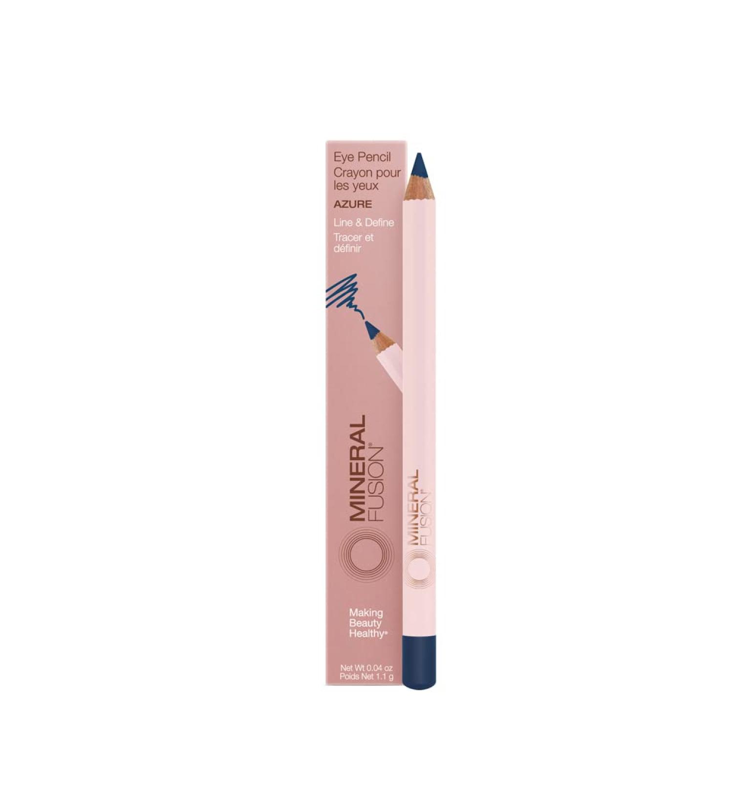 Mineral Fusion Eye Pencil - Azure 0.04 Oz | Natural & Long-Lasting Makeup - Buy Online on GoSupps.com