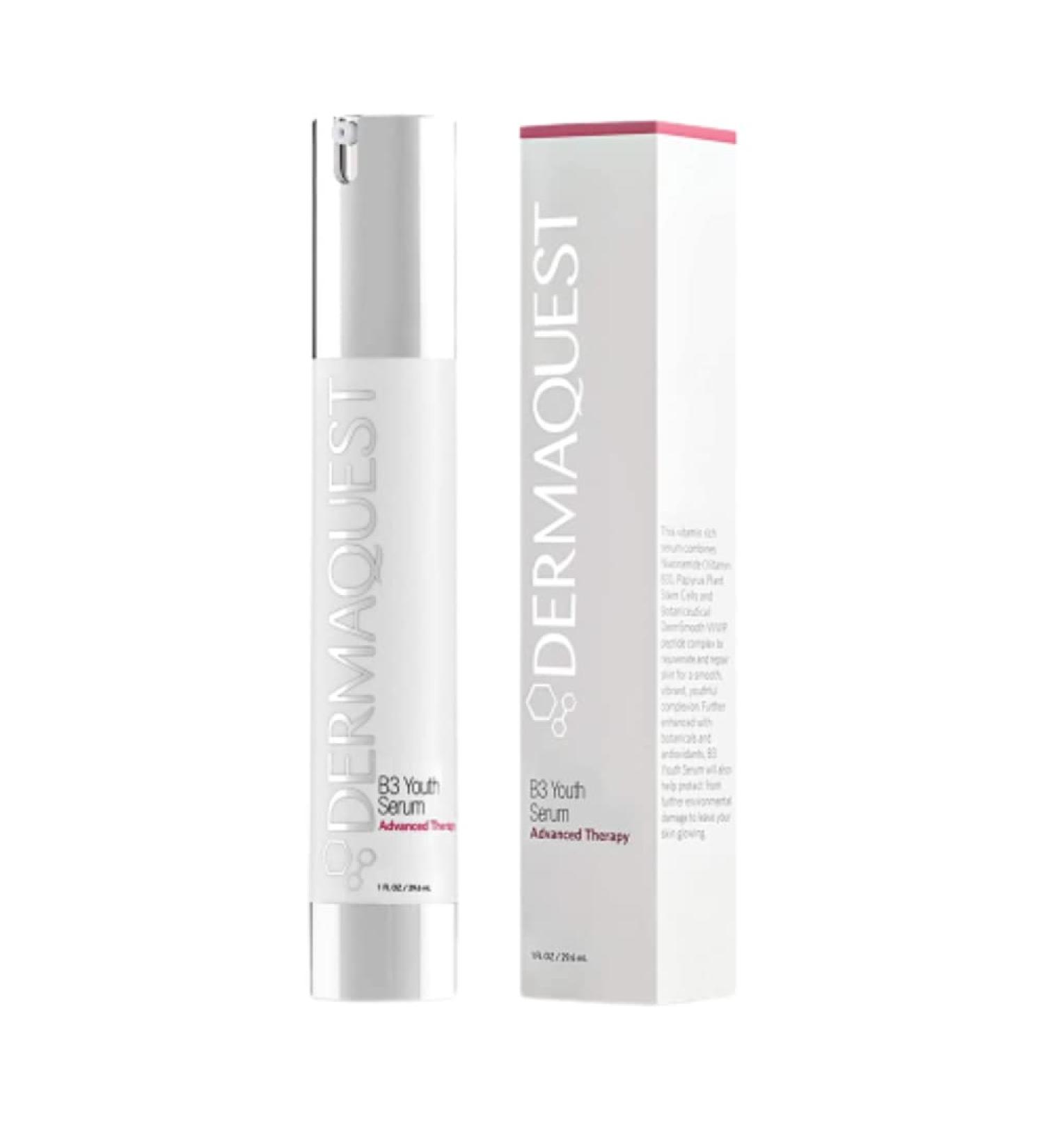 DermaQuest B3 Youth Serum - Hyaluronic Acid & Vitamin B3 Anti-Wrinkle Serum for Hydration & Firming (1oz) - International Shipping Available - Buy Online on GoSupps.com