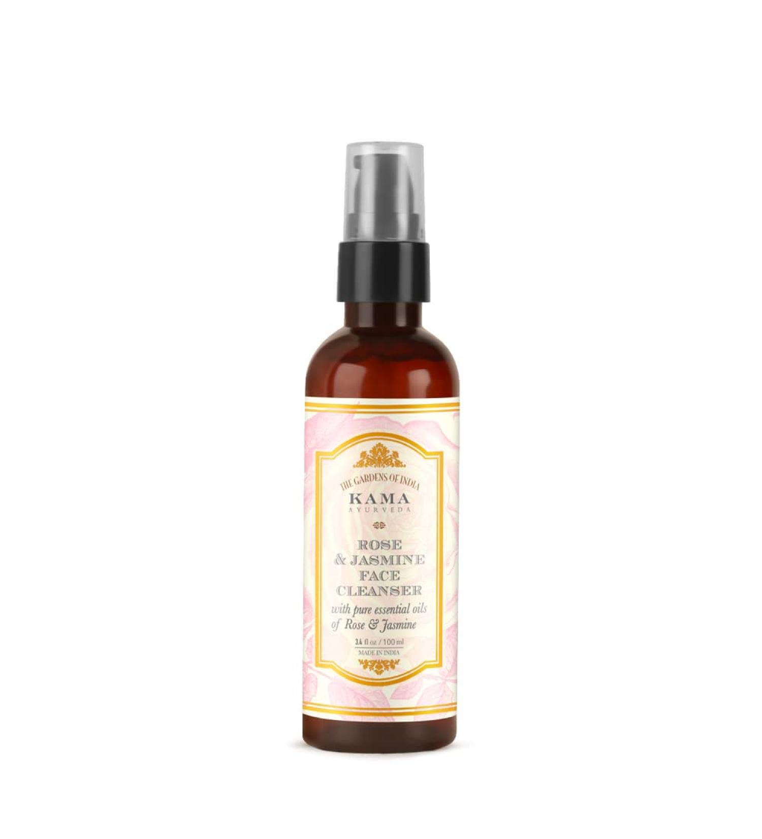 Kama Ayurveda Rose and Jasmine Face Cleanser | Pure Essential Oils | 100ml | International Shipping - Buy Online on GoSupps.com