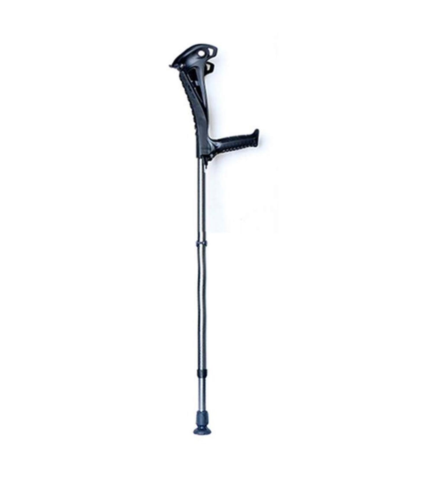 Height Adjustable Elbow & Forearm Crutches Ergonomic Shock Absorbing Walking Crutches with Comfortable Grips for Men/Women White (Red) (Black) Selfless dedication - Buy Online on GoSupps.com