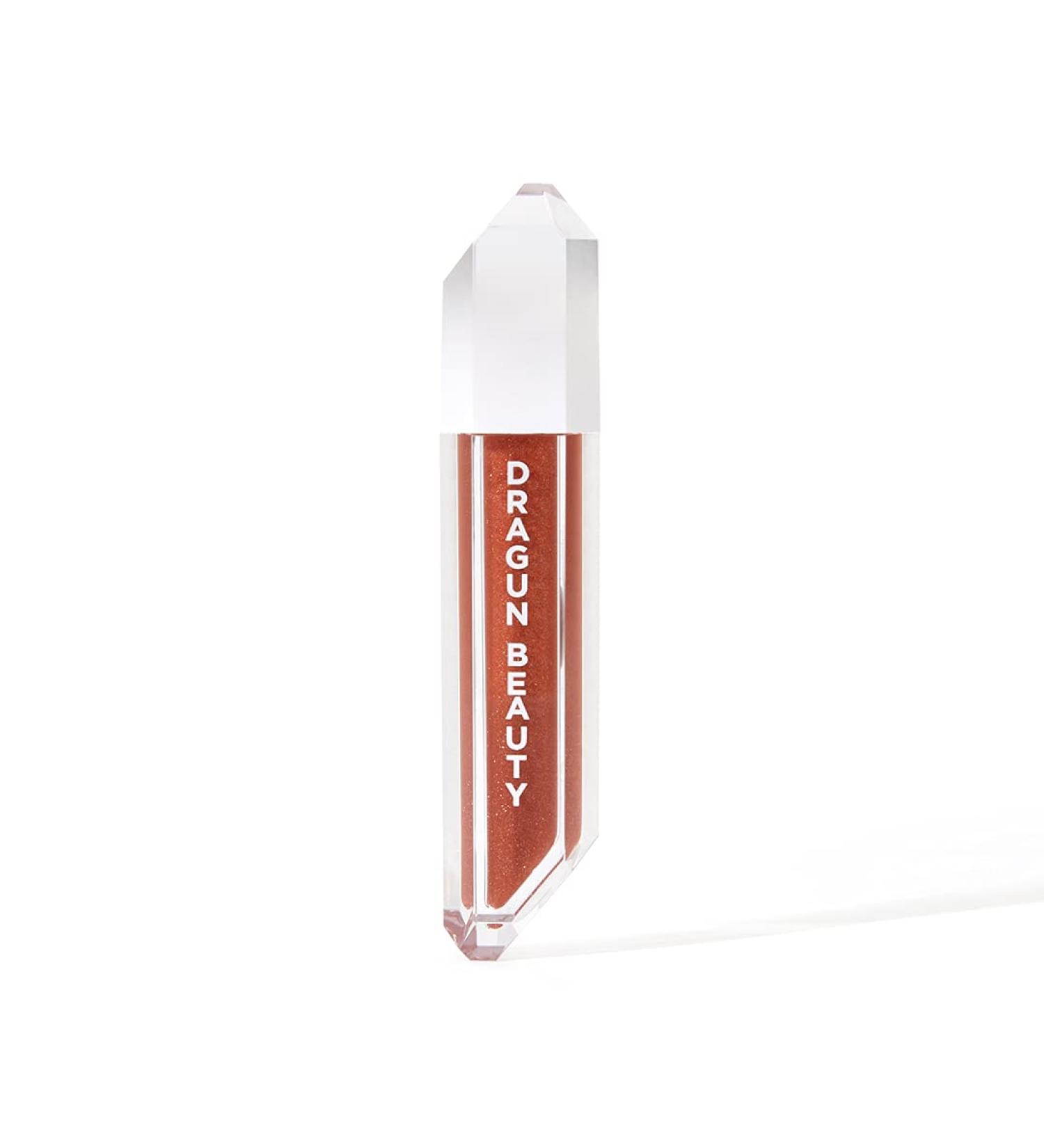DRAGUN BEAUTY DragunGlass Gold Flex Lip Gloss - Unbothered | High Shine, Sheer Coverage & Lightweight | Vanilla Scent | Cruelty-Free | 0.12oz - Buy Online on GoSupps.com