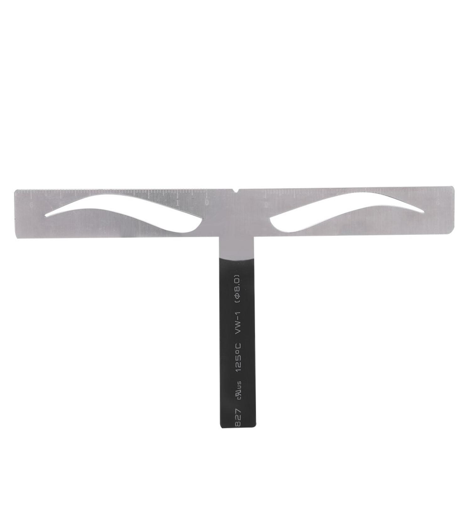 Buy Eyebrow Lineal Stencil | Three-Point Positioning Tool for Perfect Eyebrows | Semi-Permanent Makeup Accessories - Buy Online on GoSupps.com
