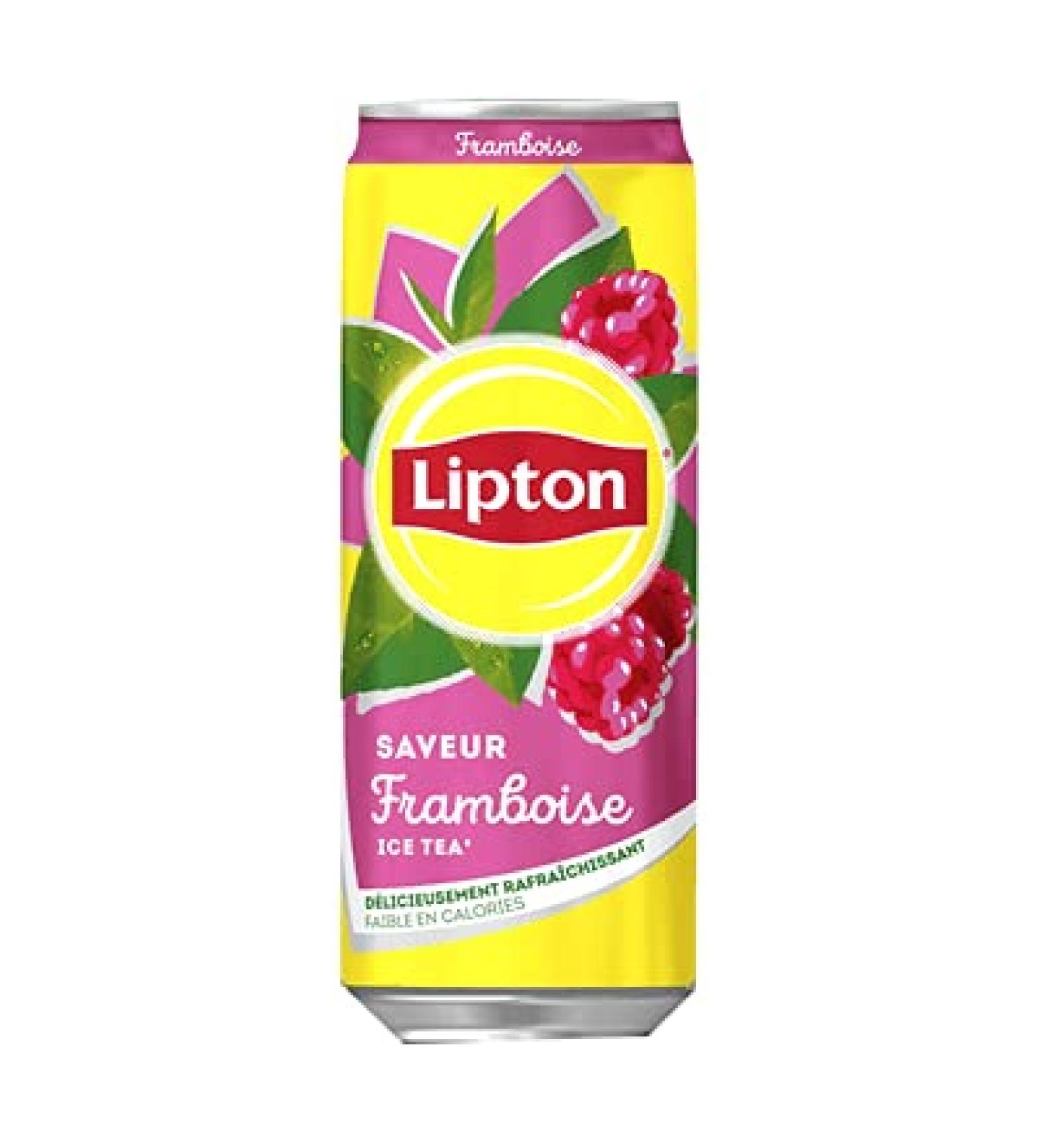 Lipton Raspberry Ice Tea 24 X 33 Cl, 330 Ml (Pack of 24)