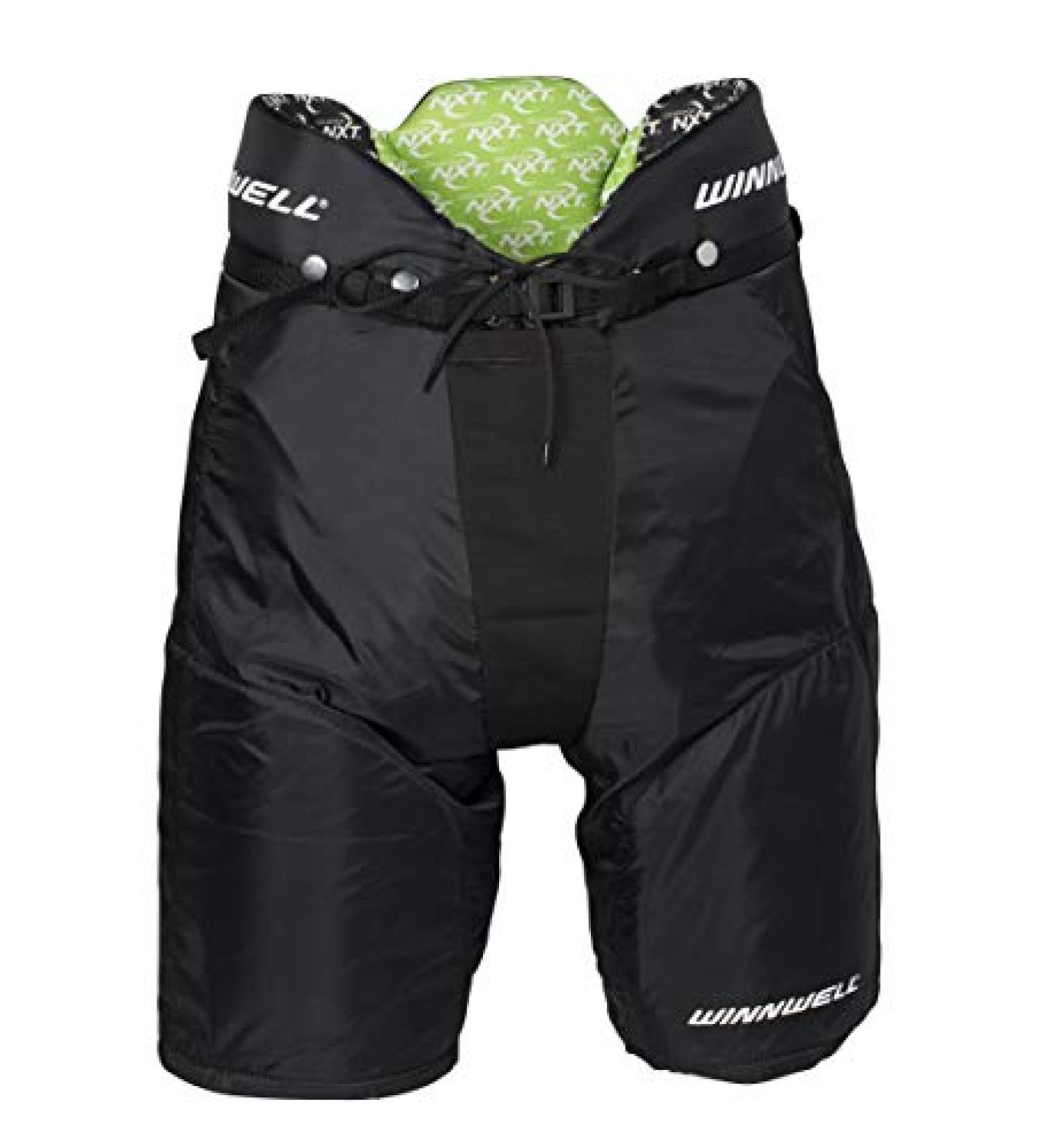 Winnwell Youth AMP500 Hockey Pants - Medium Black | Protective Gear for Ice, Field, and Street Hockey - Buy Online on GoSupps.com