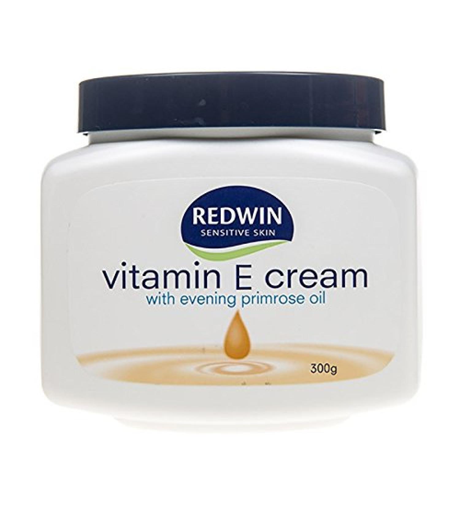 Redwin Vitamin E Cream with Evening Primrose Oil 300g Moisturising Cream to Nourish and Protect Your Skin - Buy Online on GoSupps.com