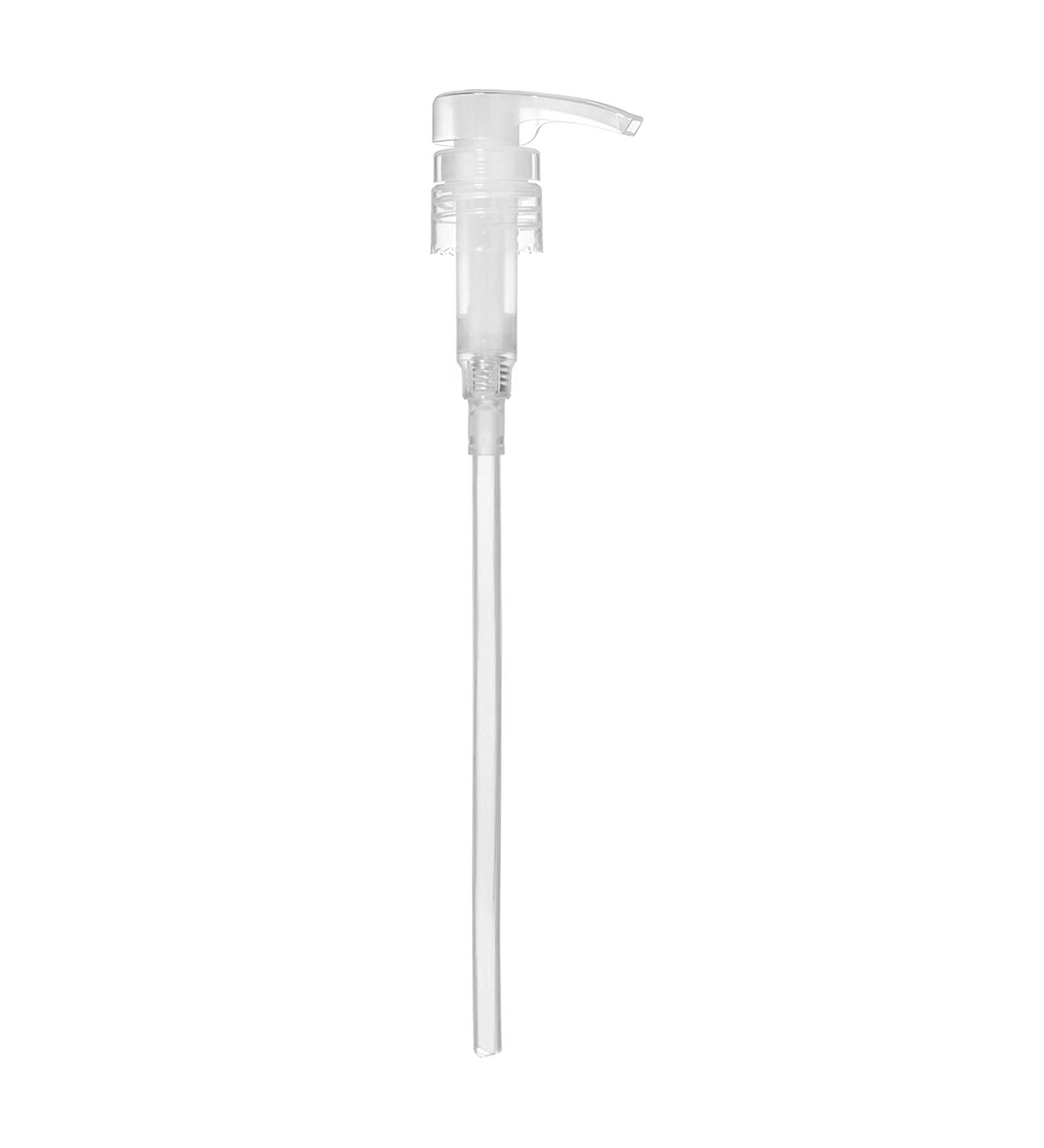 Bar5F 1 Liter Shampoo/Conditioner Dispenser Pump - 28mm Neck Size, Adjustable Height - Natural (Clear) - Pack of 1 - Buy Online on GoSupps.com