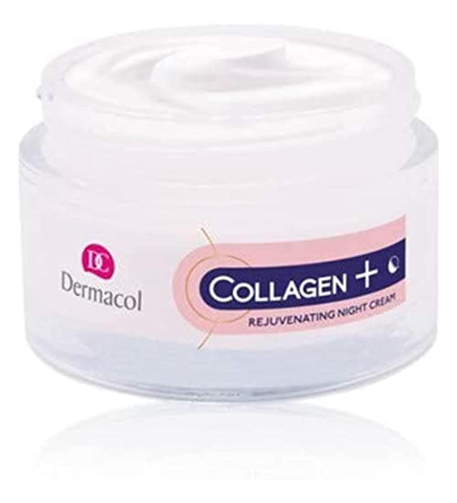 Buy Dermacol Collagen+ Intensive Rejuvenating Night Cream - Anti-Aging Skincare for All Skin Types - Fast International Shipping - Buy Online on GoSupps.com