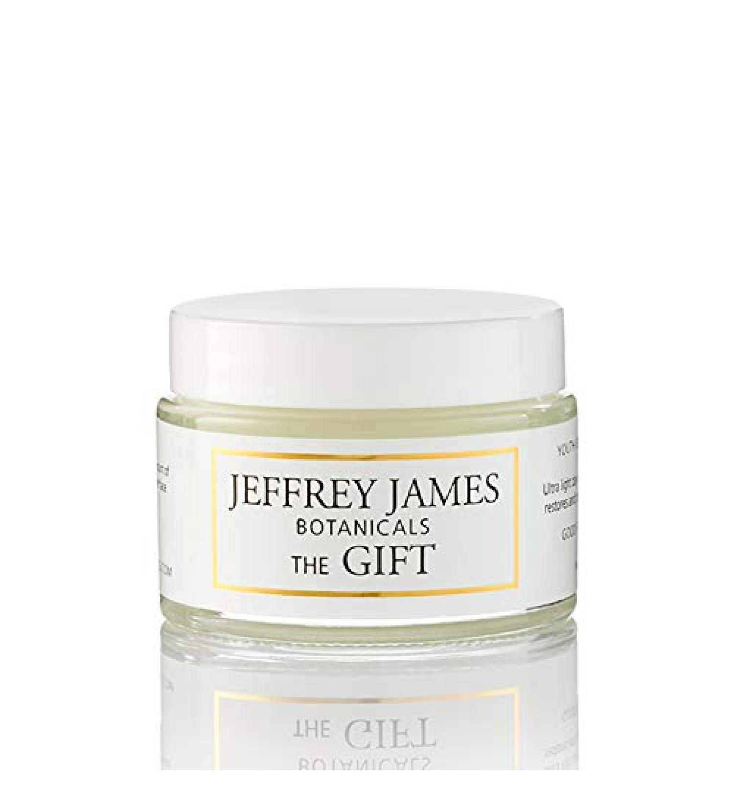 Jeffrey James Botanicals The Gift Moisturizer | Luxury Day Creme with Hyaluronic Acid & Alpine Rose Stem Cells 2 oz