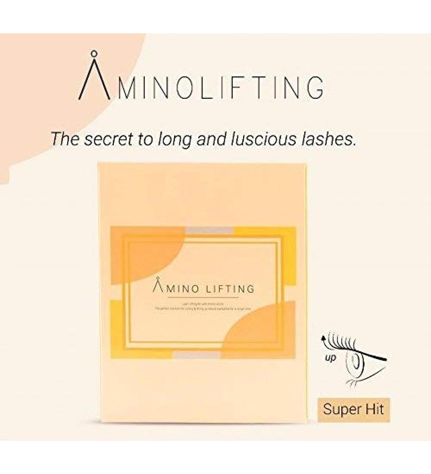 Amino Lash Lifting Kit For Perfect Curling and Lifting Up Natural Lashes (Full Kit)