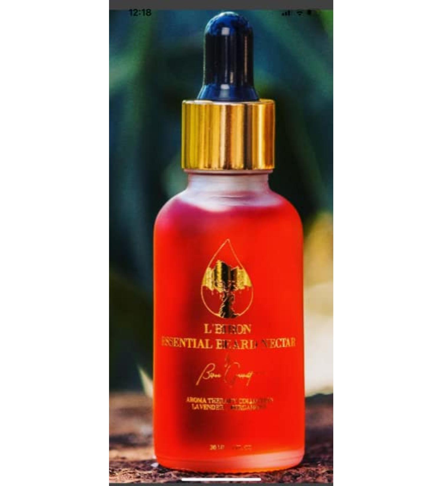 L Biron Beard Nectar - Lavender Bergamot | Moisturizing Aromatherapy for Soft Hair & Itch Relief - International Shipping Available - Buy Online on GoSupps.com