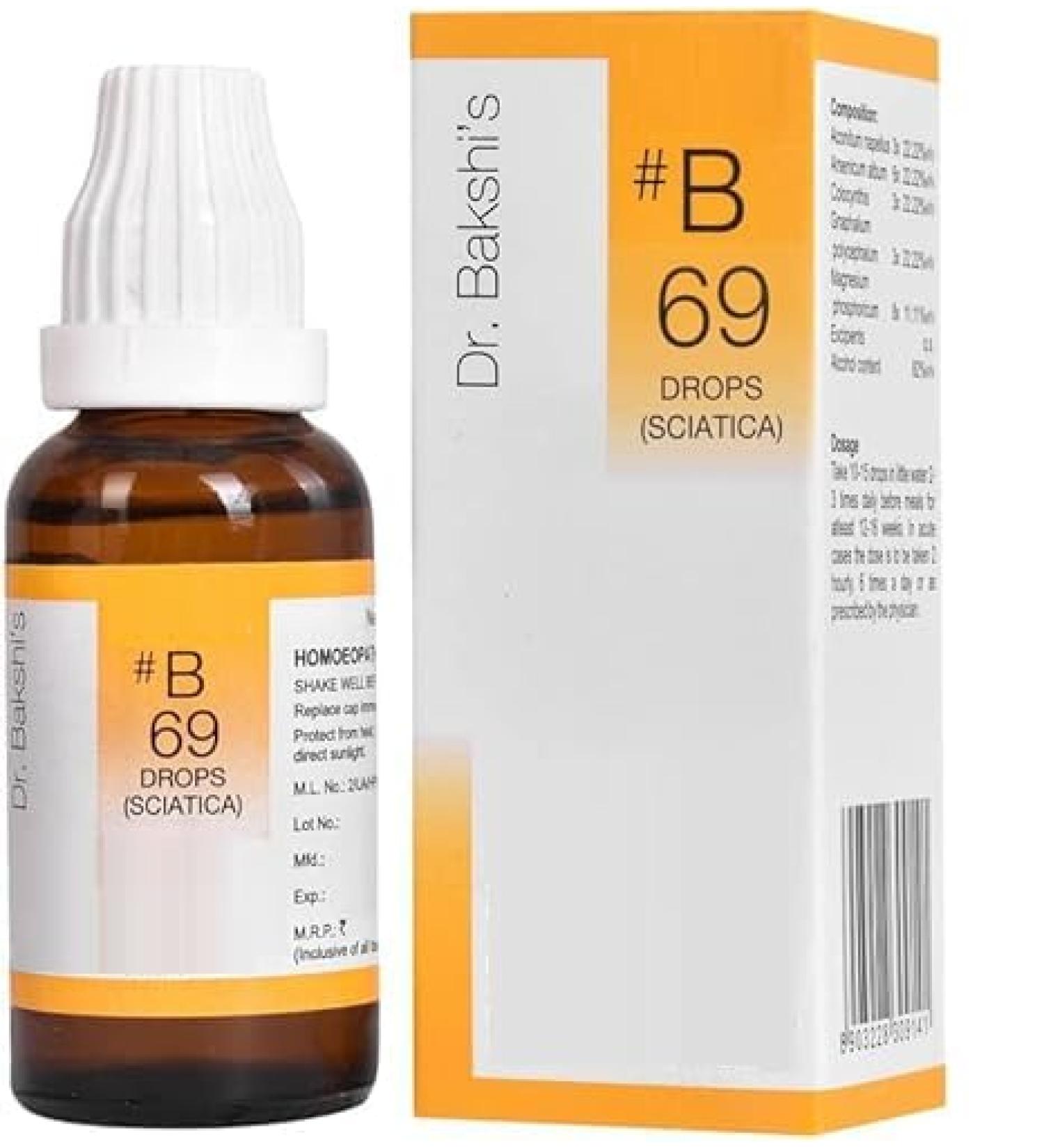 JEVR B 69 Sciatica Drops 30 ml