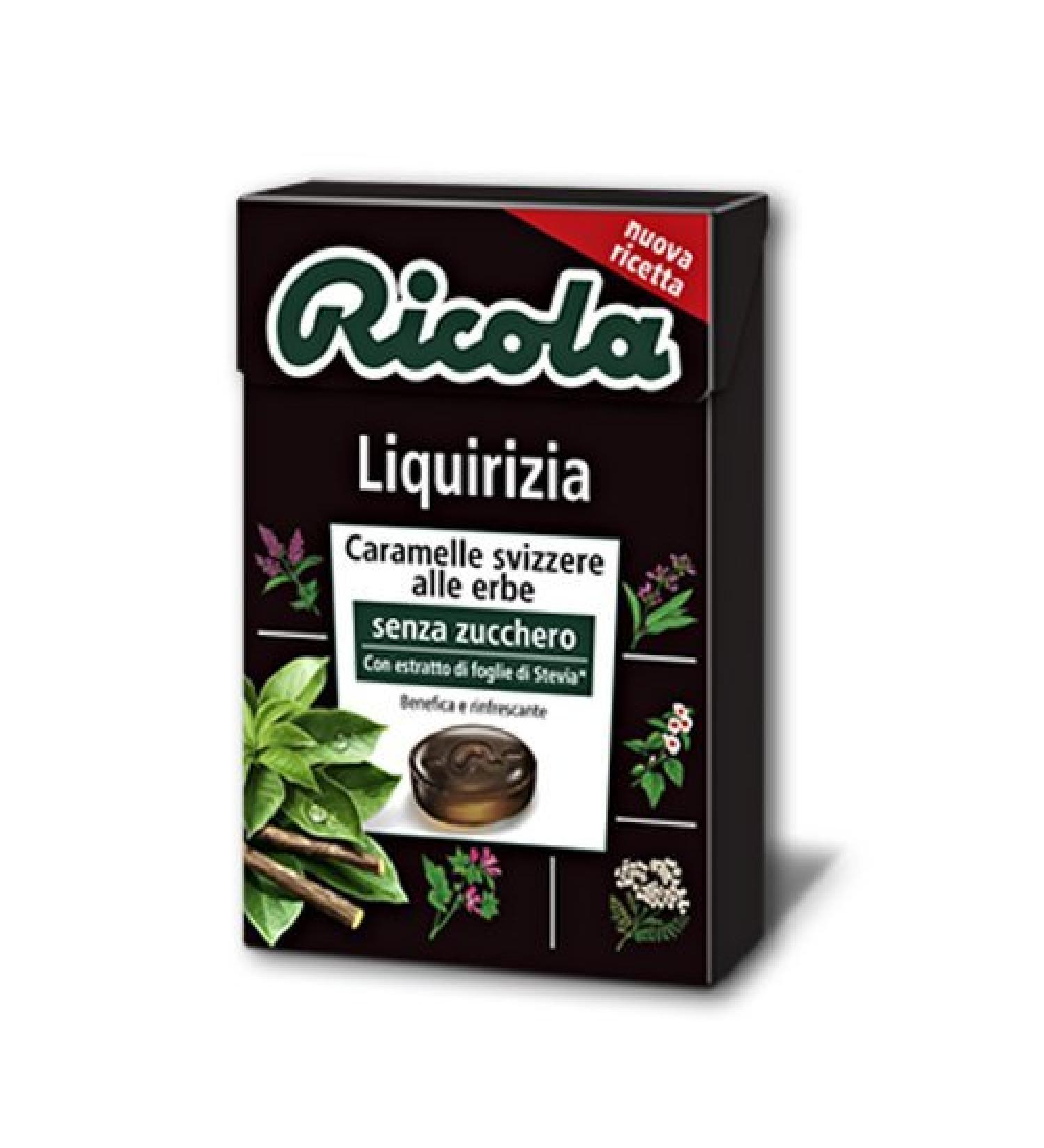 Ricola Liquirizia Pencil Case - Pack of 20 x 50 g